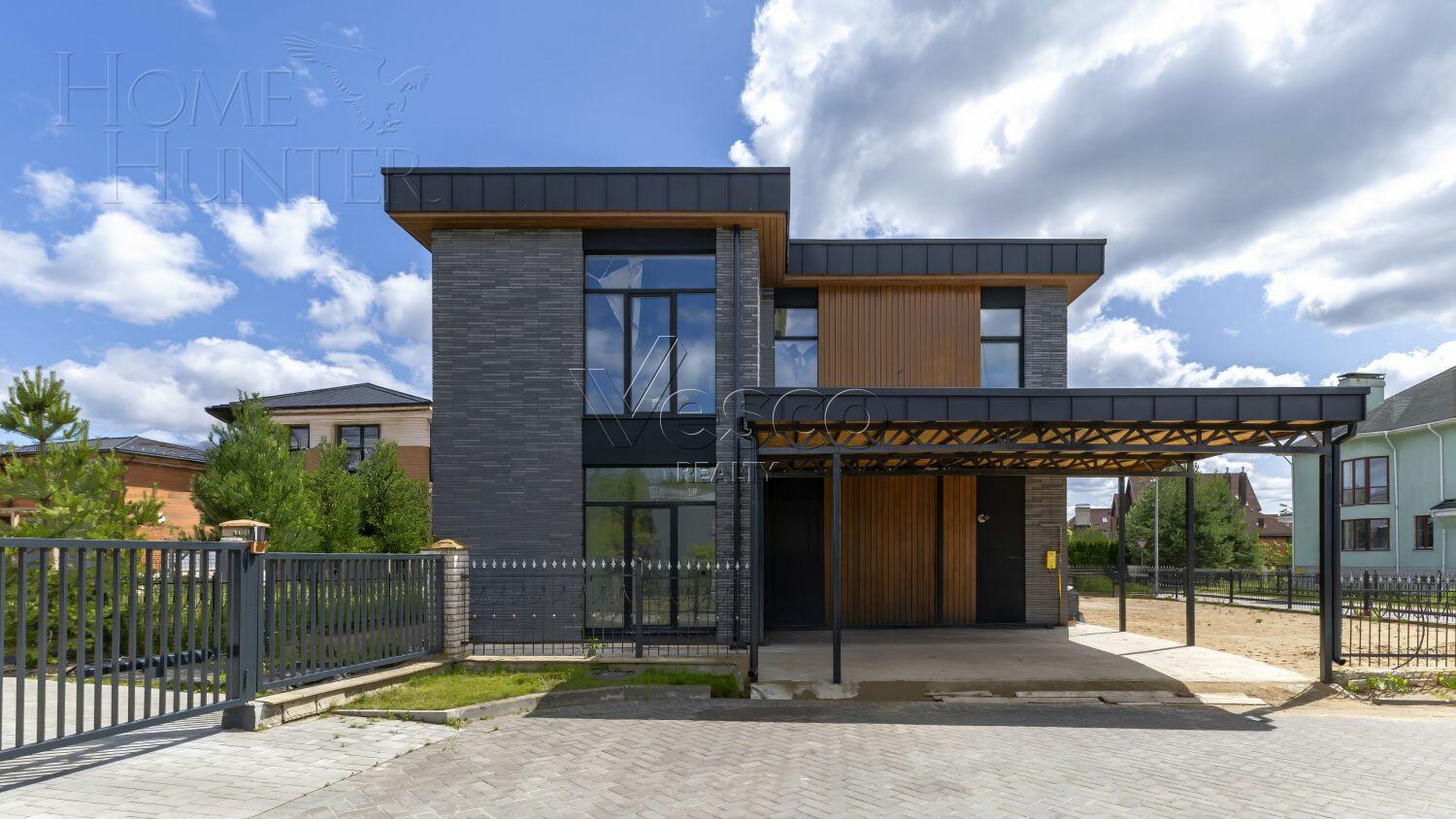 2-этажный коттедж 284 м² без отделки