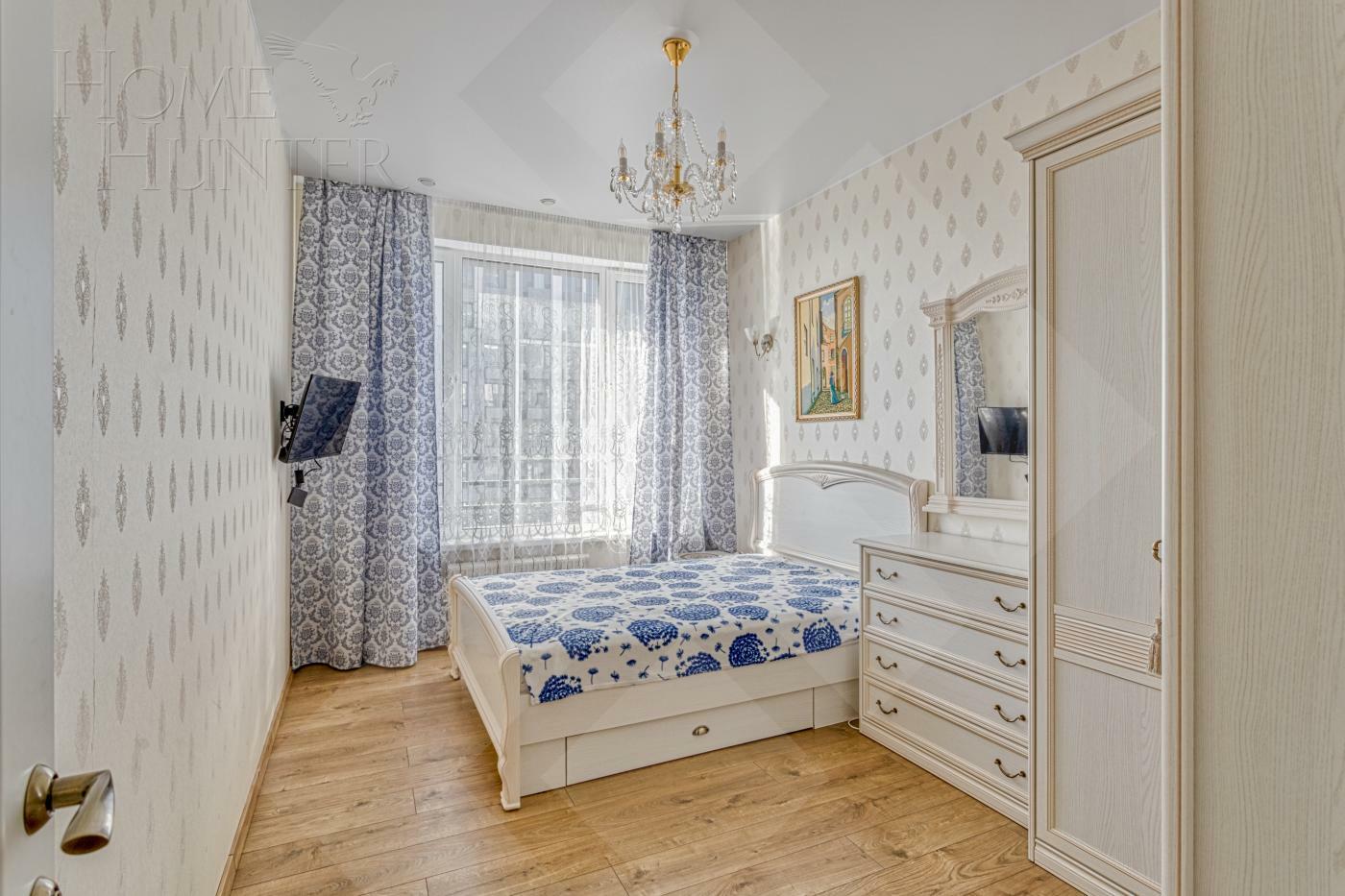 3-КОМН. КВАРТИРА С ОТДЕЛКОЙ 100 М² НА 25 ЭТАЖЕ