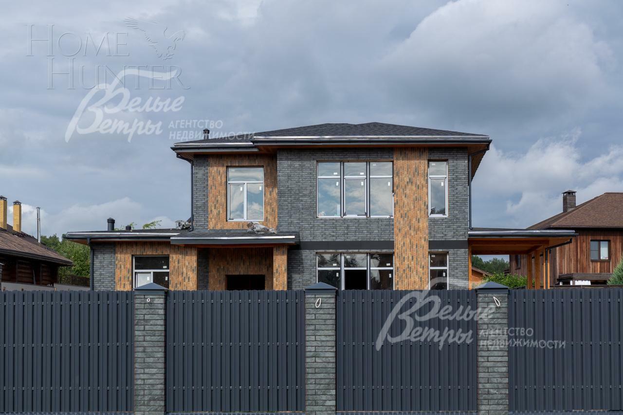 2-этажный коттедж 252 м² без отделки