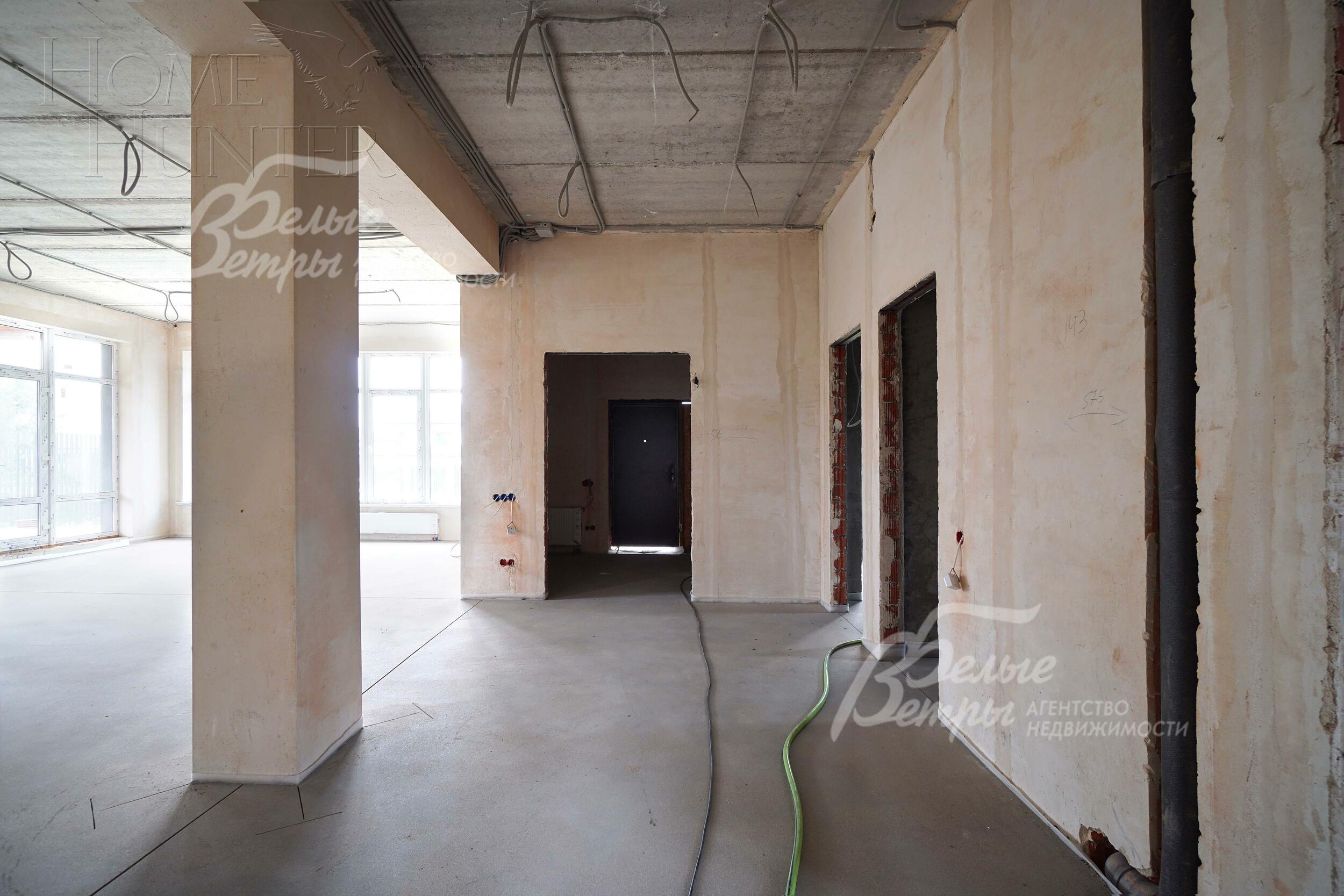 2-этажный коттедж 252 м² без отделки