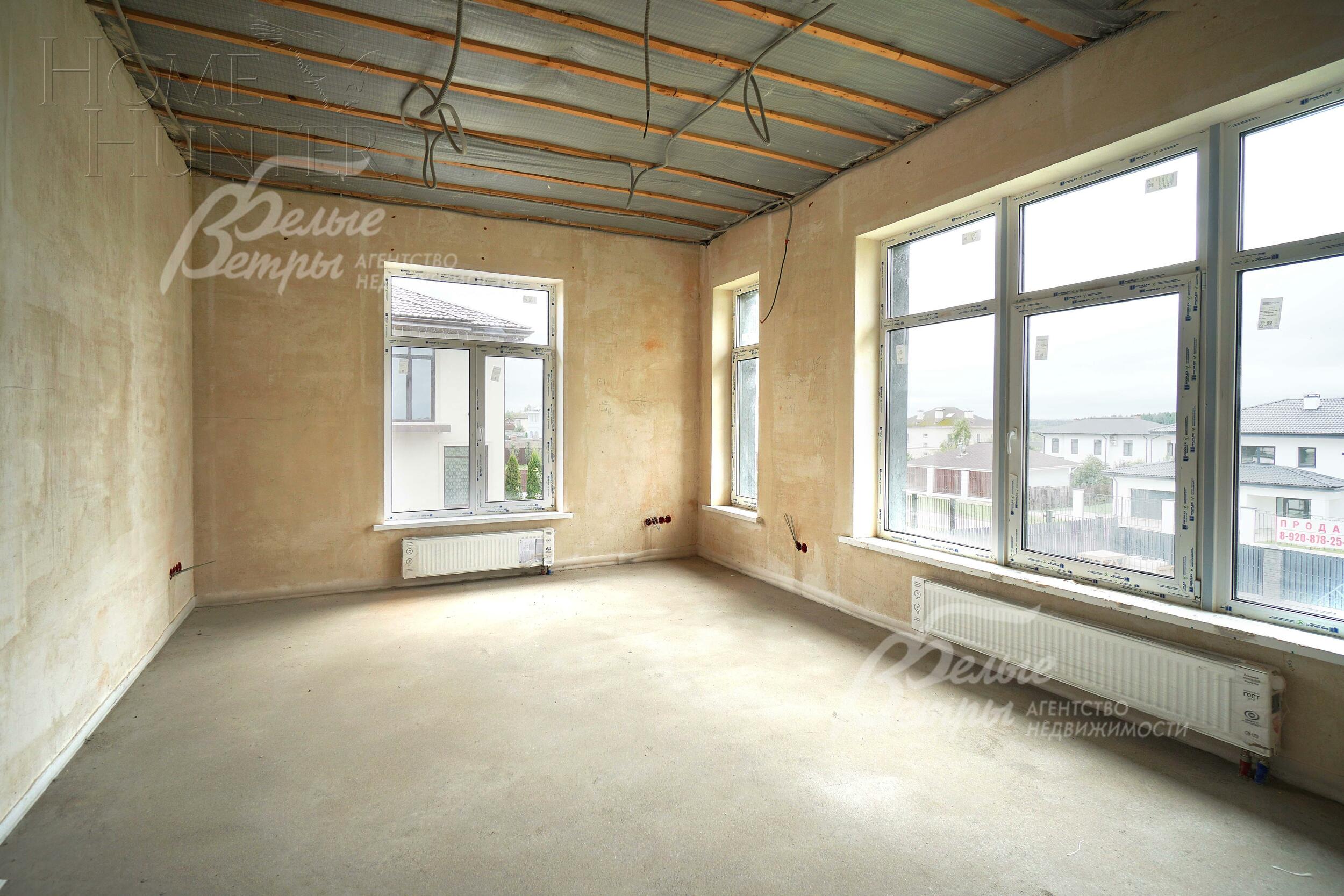 2-этажный коттедж 252 м² без отделки