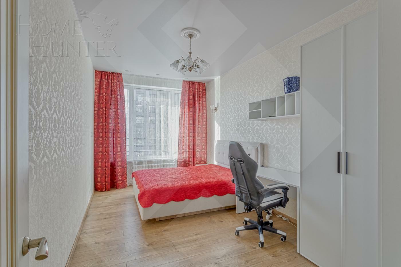 3-КОМН. КВАРТИРА С ОТДЕЛКОЙ 100 М² НА 25 ЭТАЖЕ