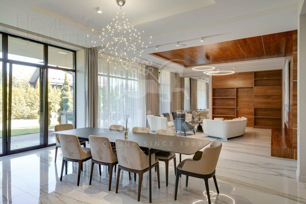 2-этажный коттедж 520 м² с отделкой