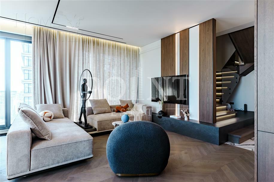 2-УРОВНЕВАЯ КВАРТИРА С ОТДЕЛКОЙ 170 М² НА 20 ЭТАЖЕ