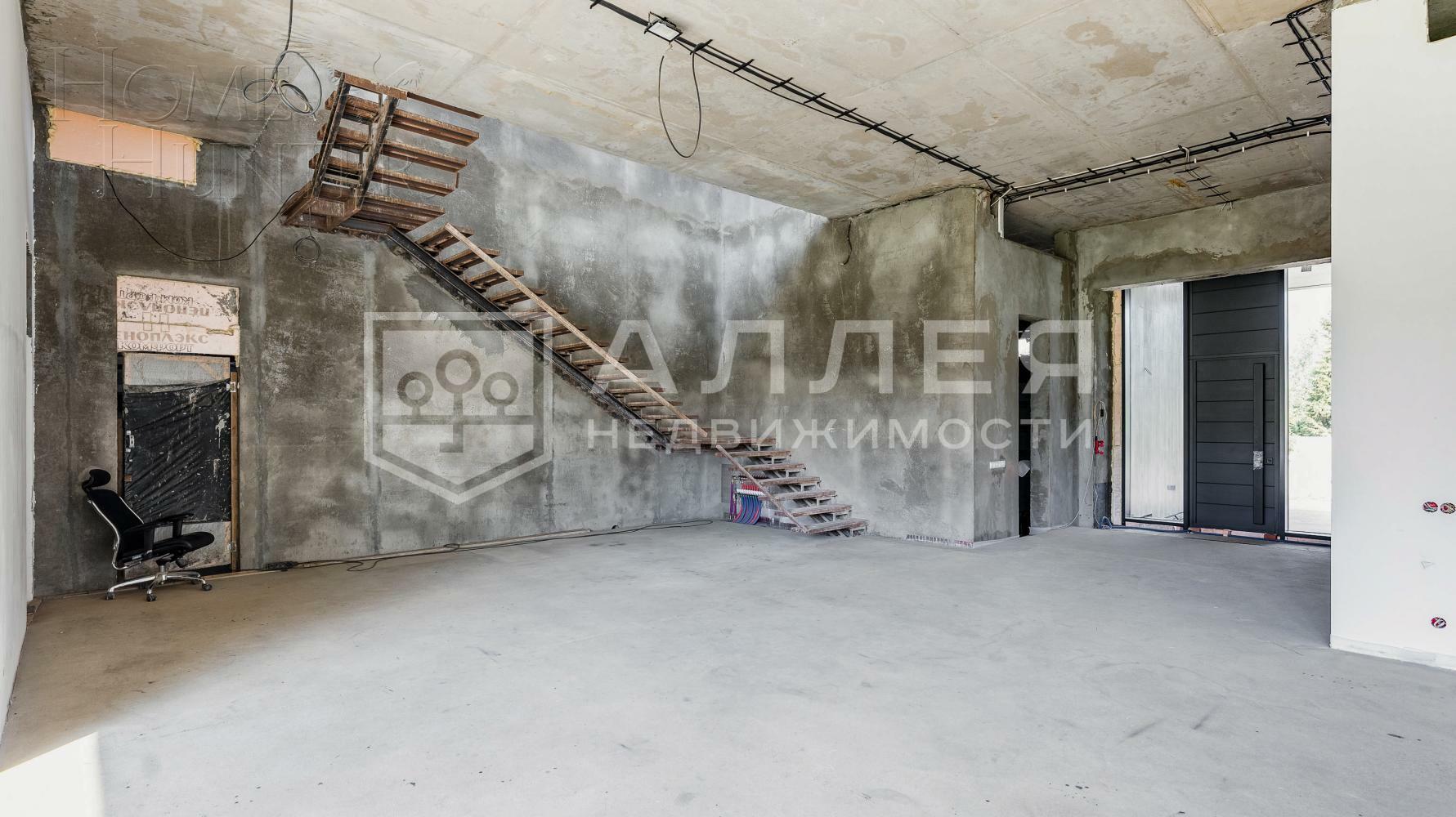 2-этажный коттедж 891 м² без отделки