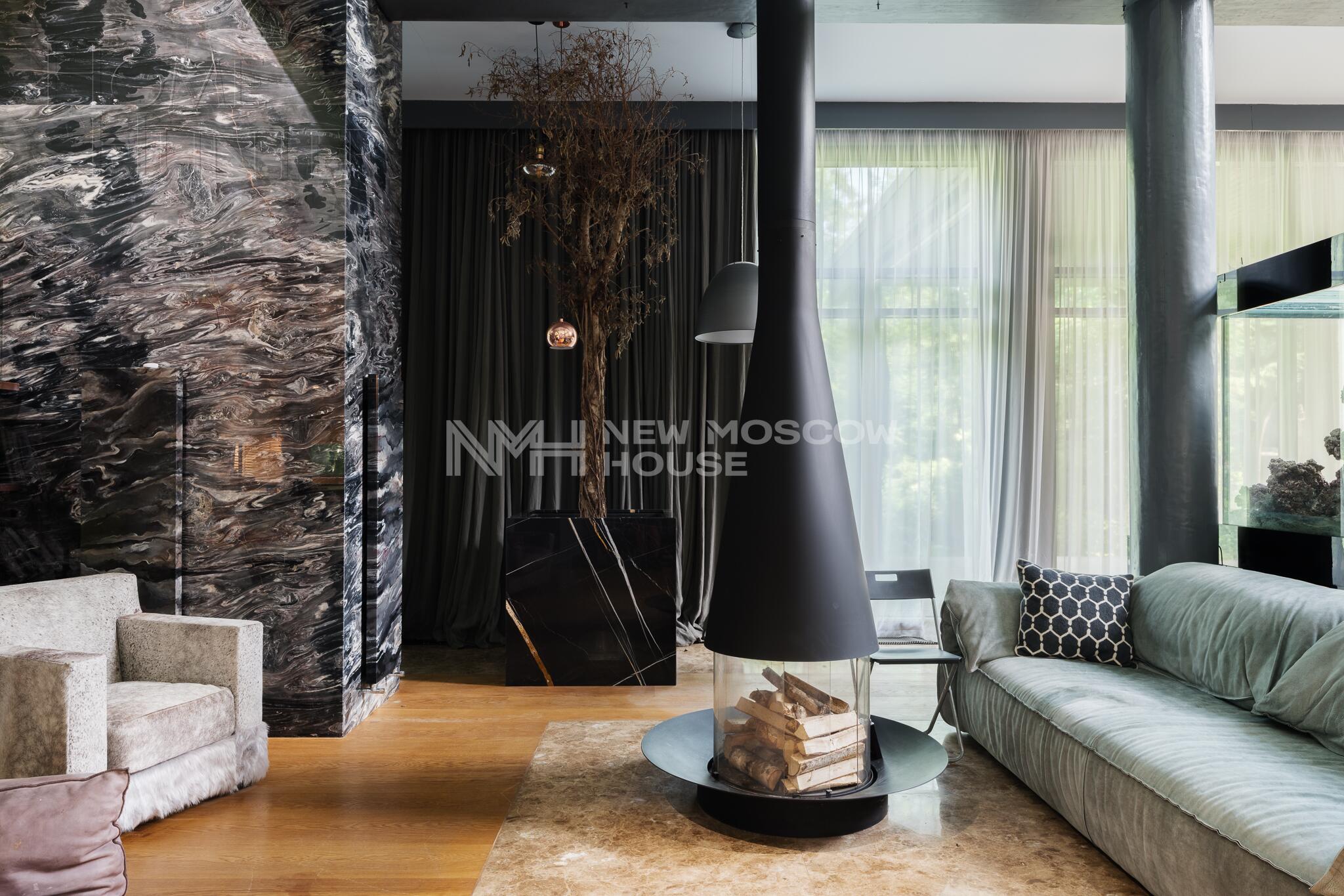 2-этажный коттедж 1 235 м² с отделкой