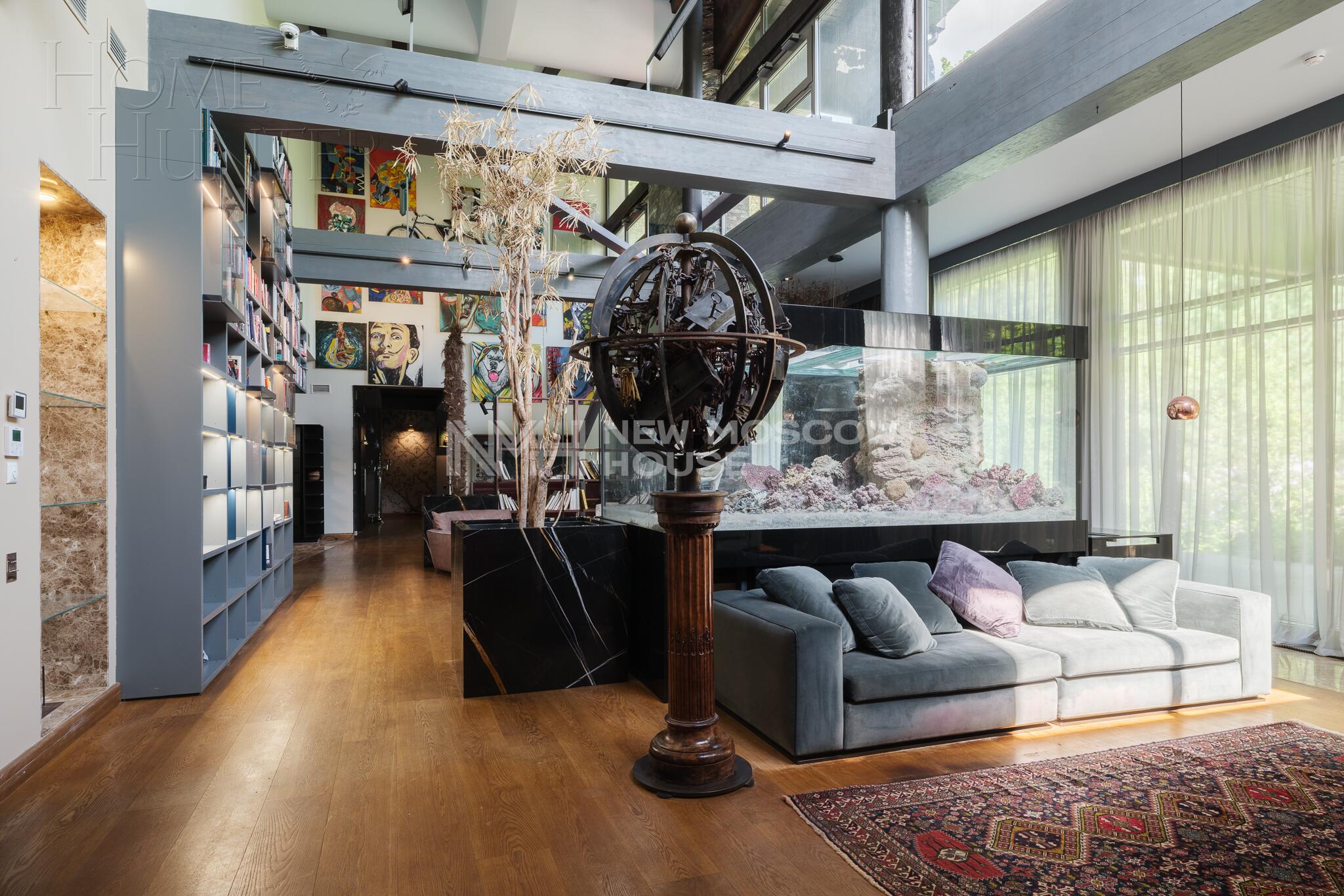 2-этажный коттедж 1 235 м² с отделкой