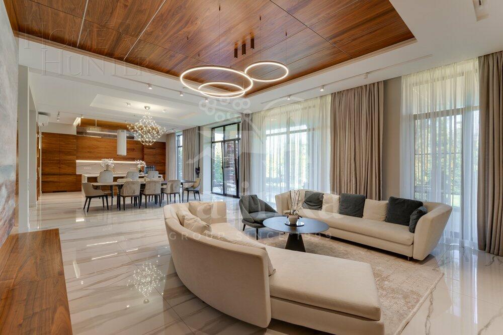 2-этажный коттедж 520 м² с отделкой