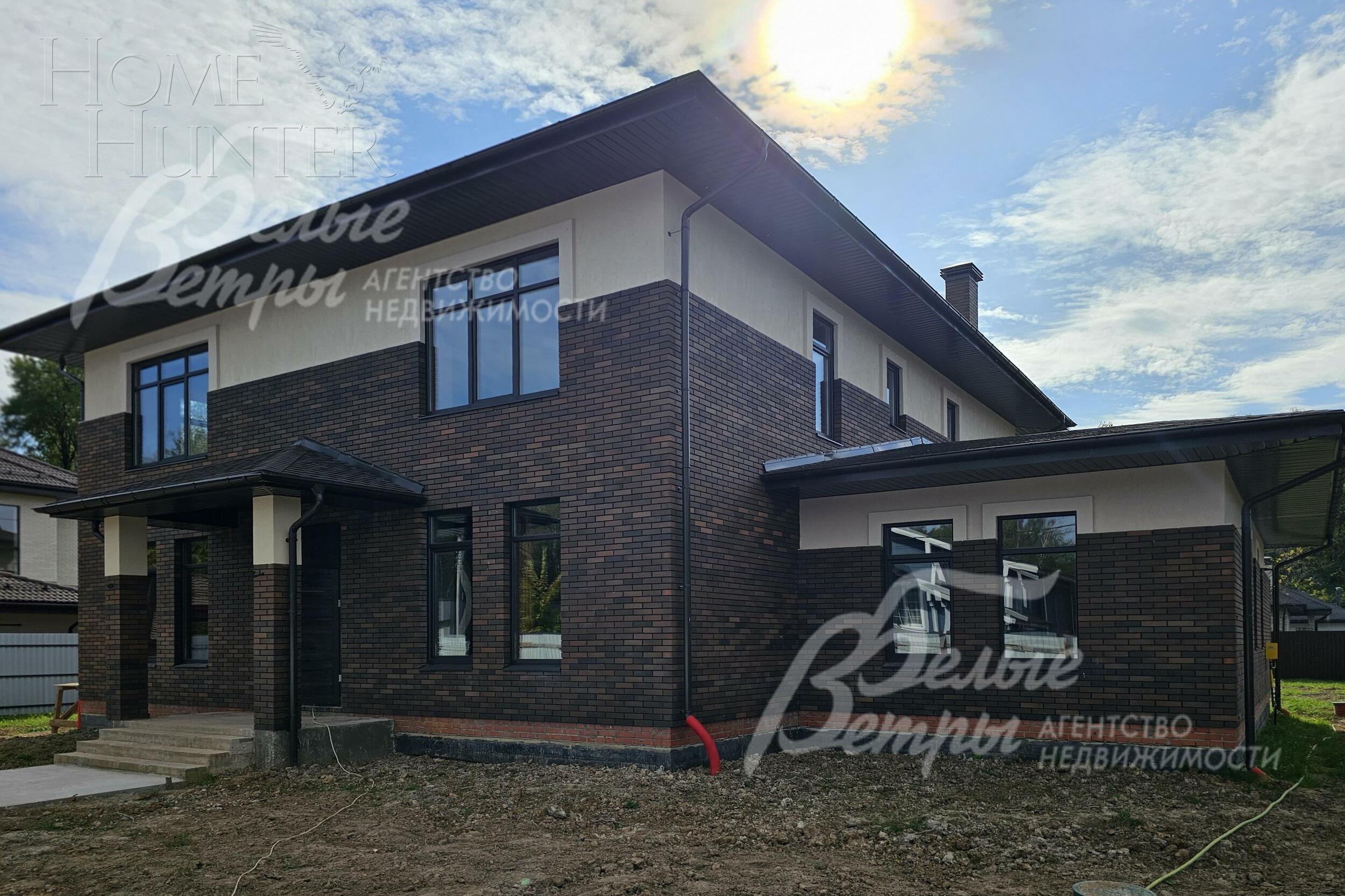 2-этажный коттедж 427.9 м² без отделки