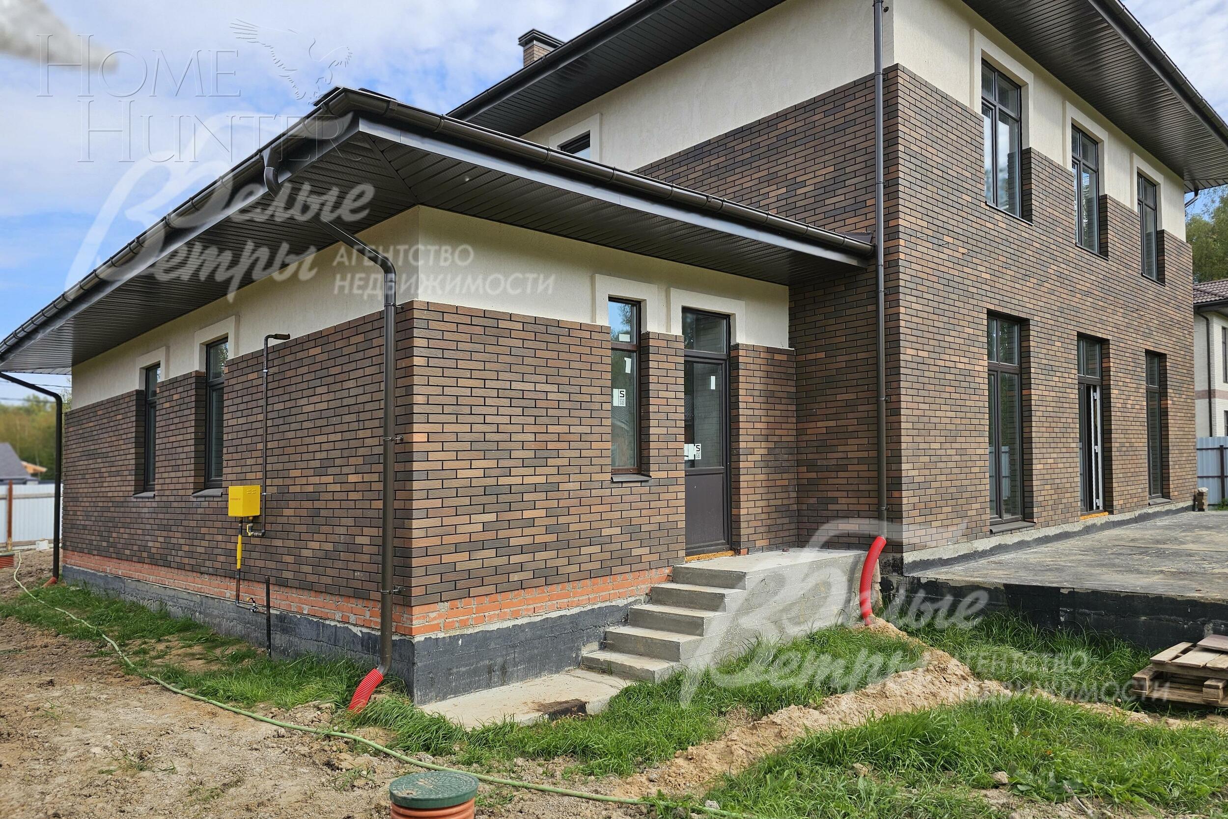 2-этажный коттедж 427.9 м² без отделки