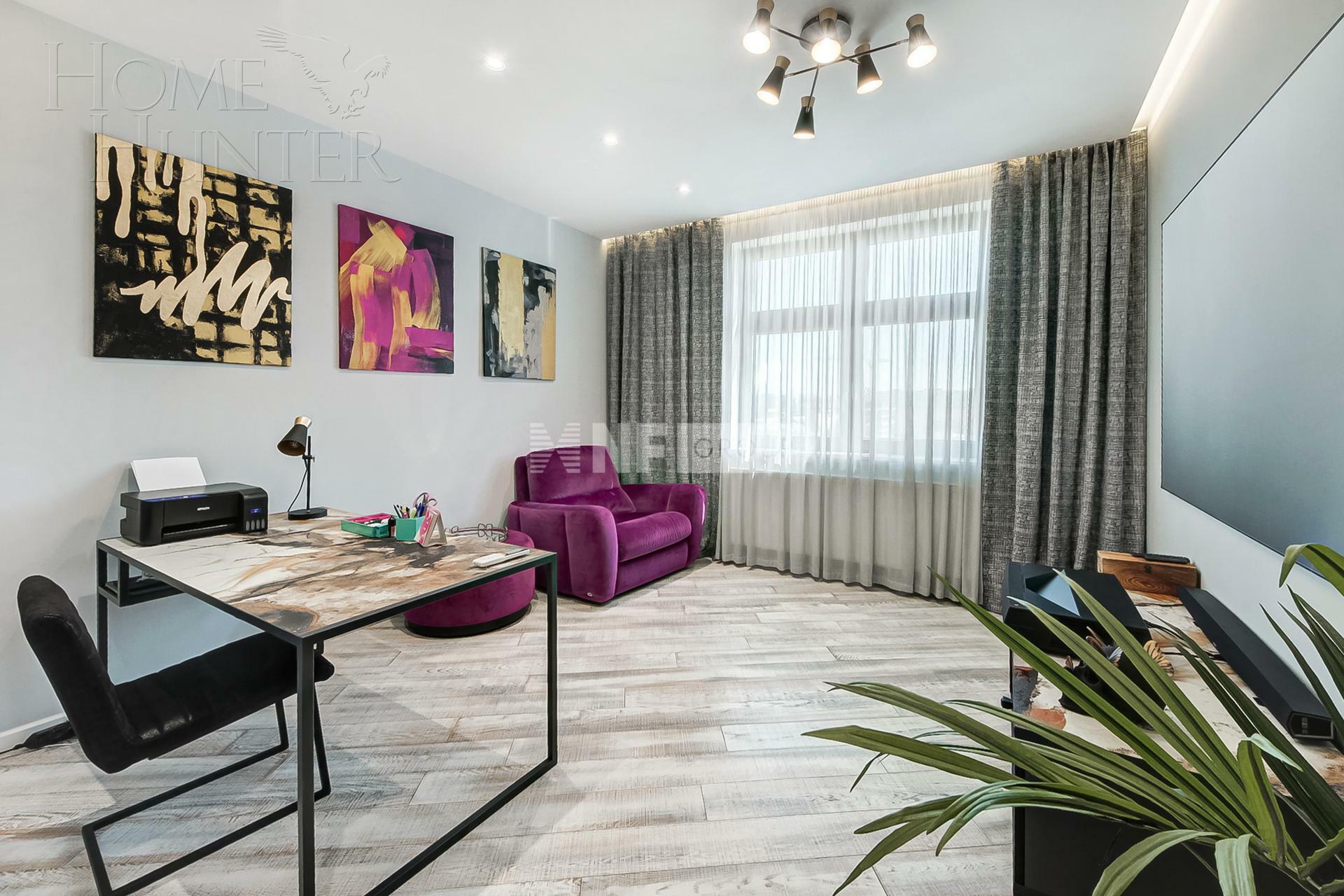 3-КОМН. КВАРТИРА С ОТДЕЛКОЙ 118.9 М² НА 11 ЭТАЖЕ