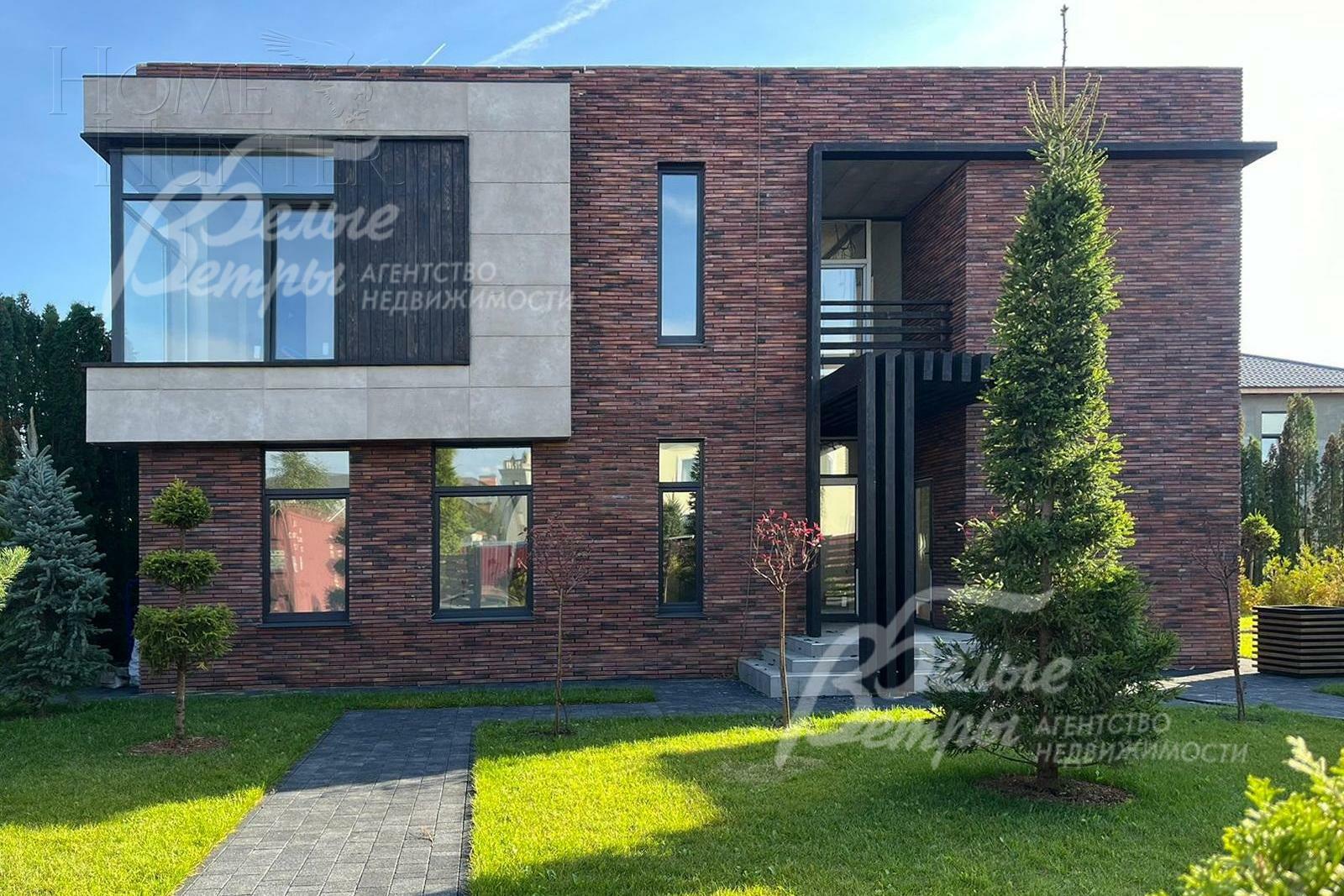 2-этажный коттедж 256 м² без отделки