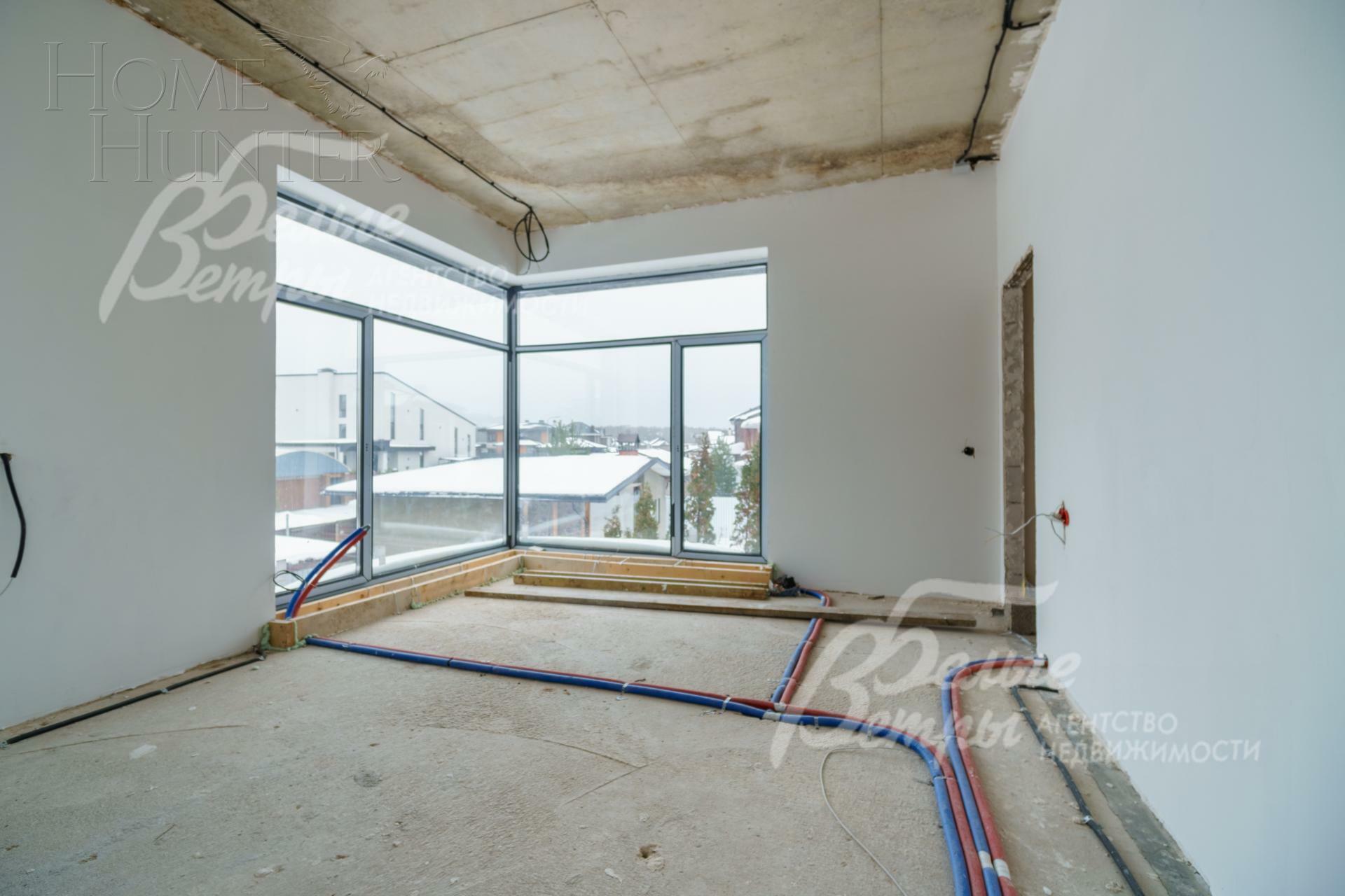 2-этажный коттедж 256 м² без отделки