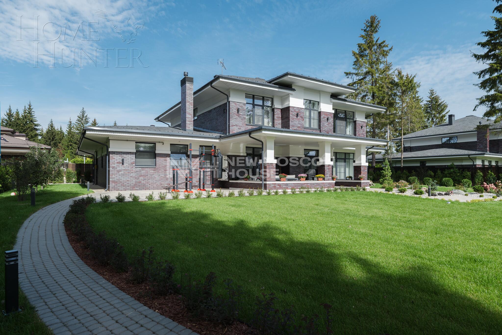 2-этажный коттедж 404 м² с отделкой