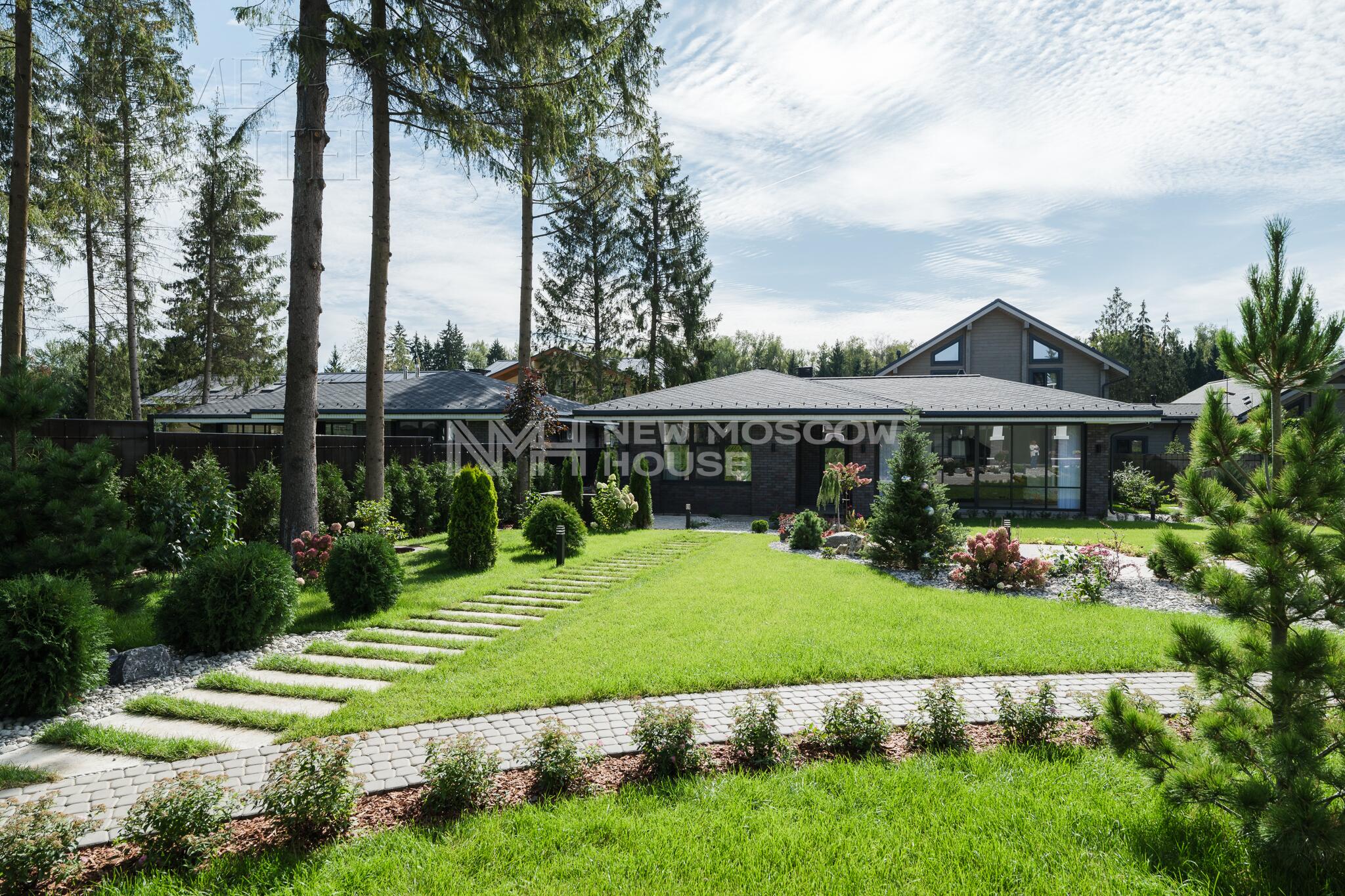 2-этажный коттедж 404 м² с отделкой