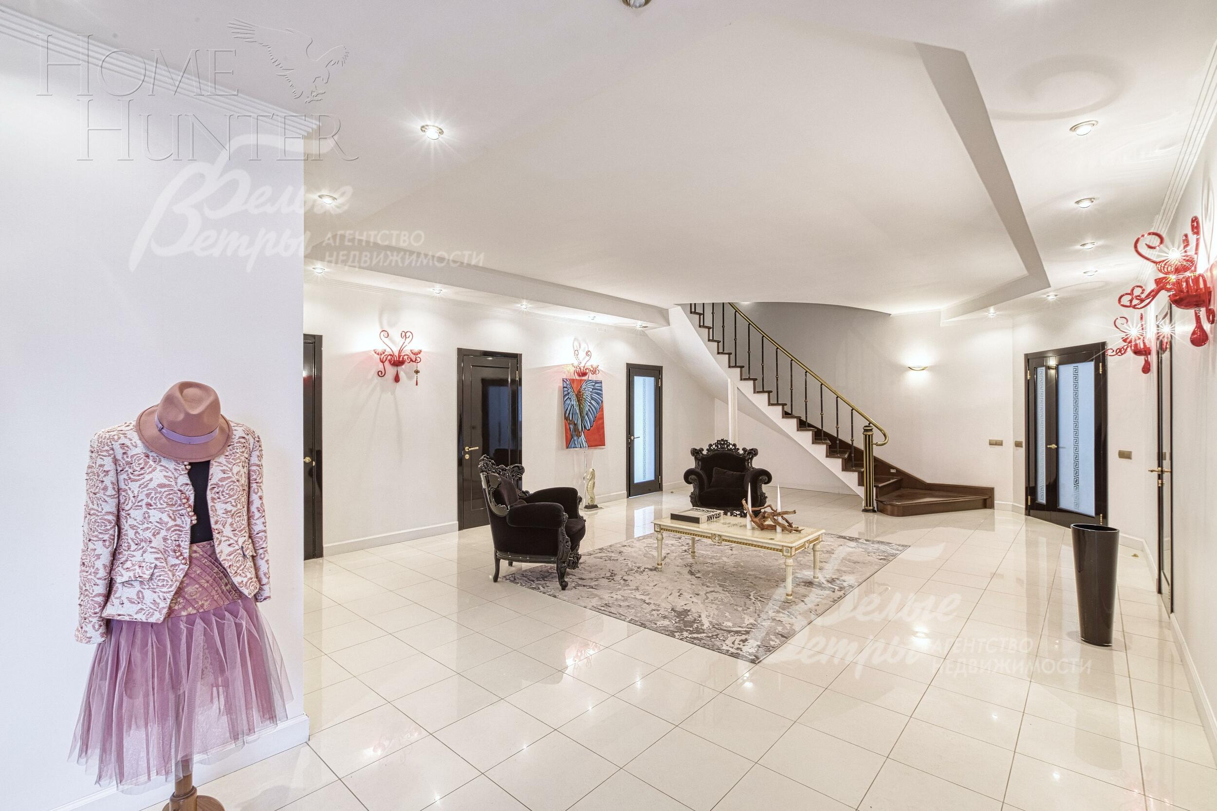 2-этажный коттедж 517 м² с отделкой