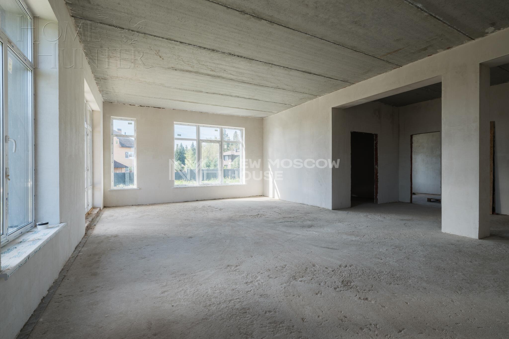 2-этажный коттедж 273 м² без отделки