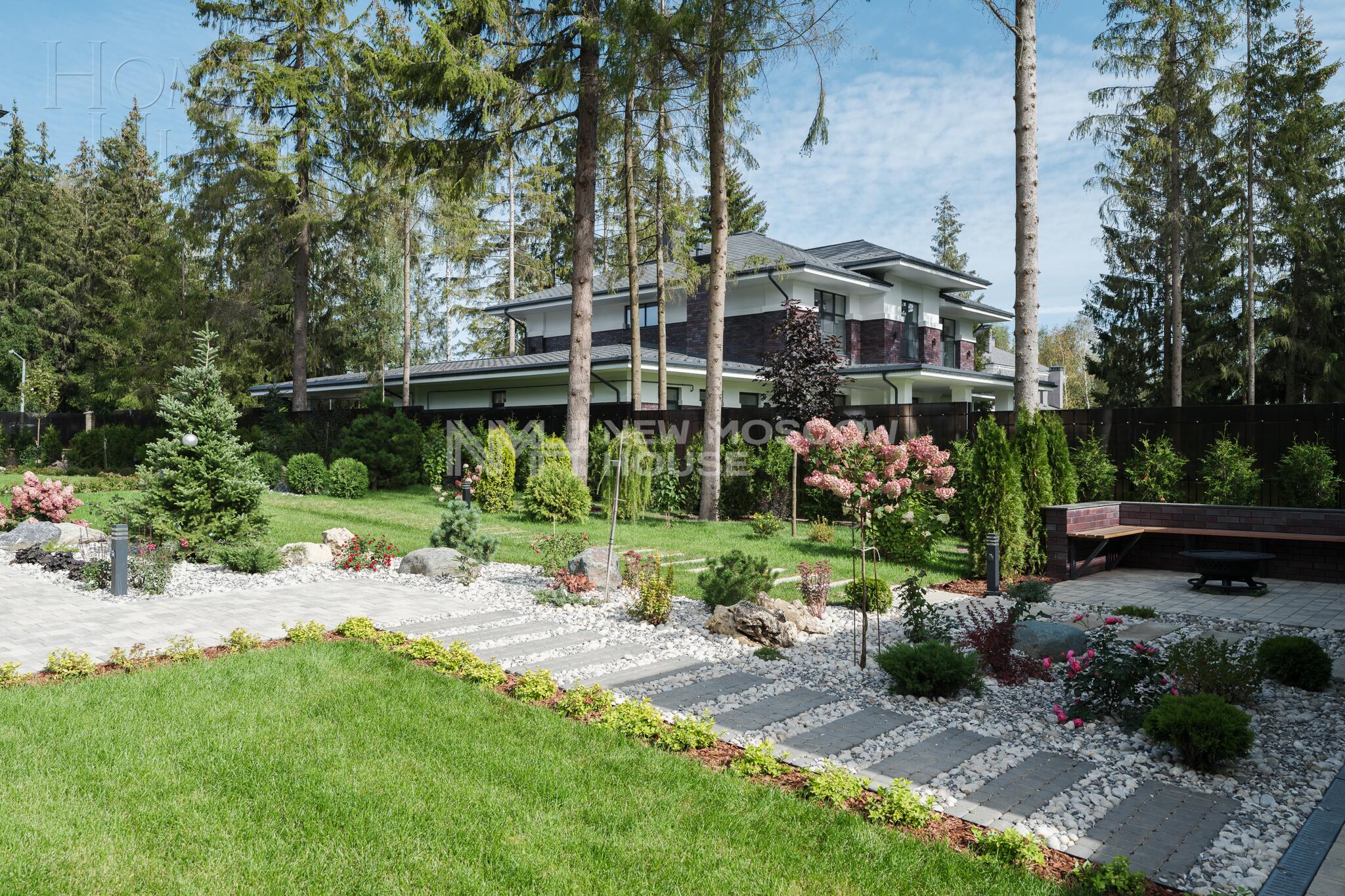 2-этажный коттедж 404 м² с отделкой