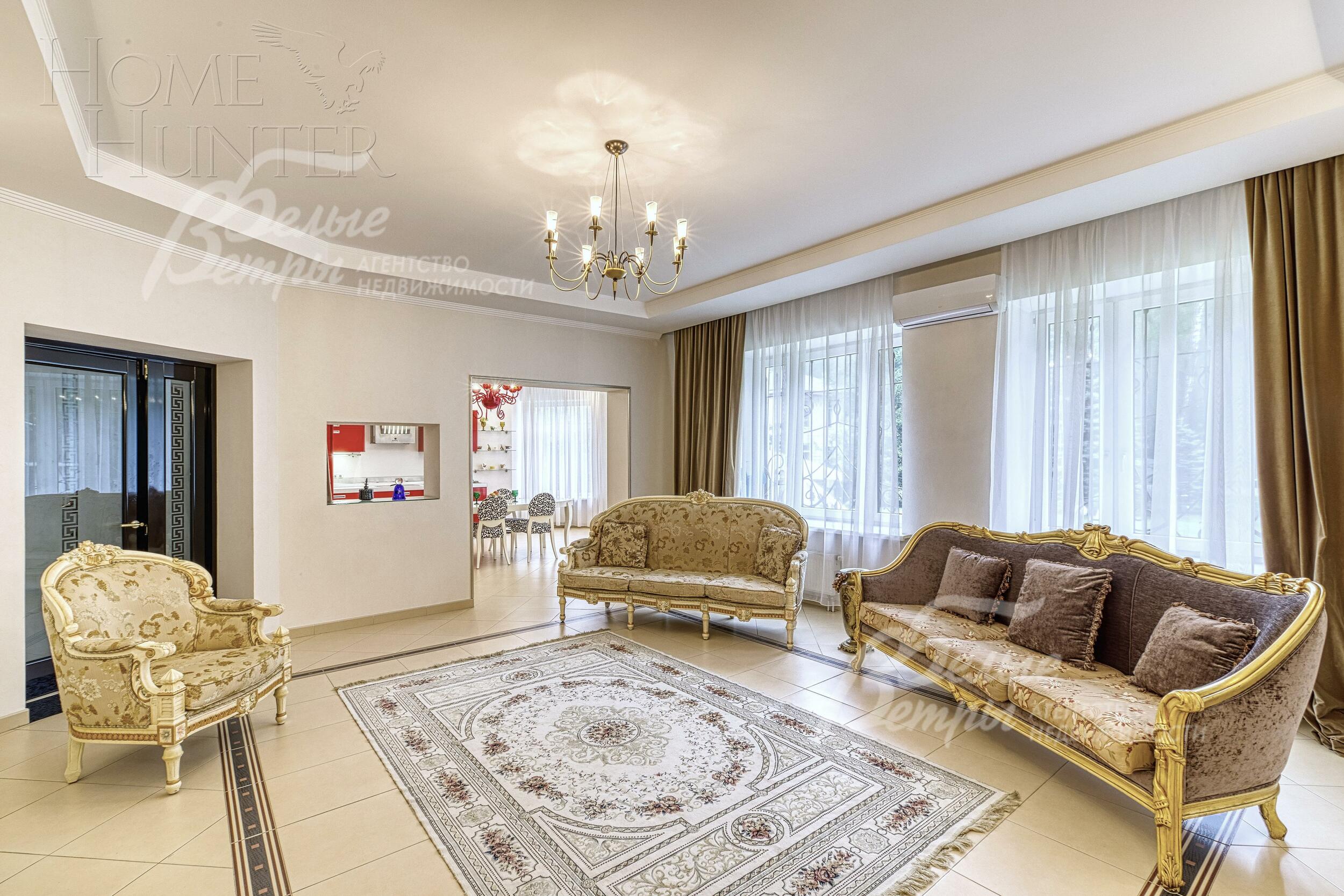 2-этажный коттедж 517 м² с отделкой