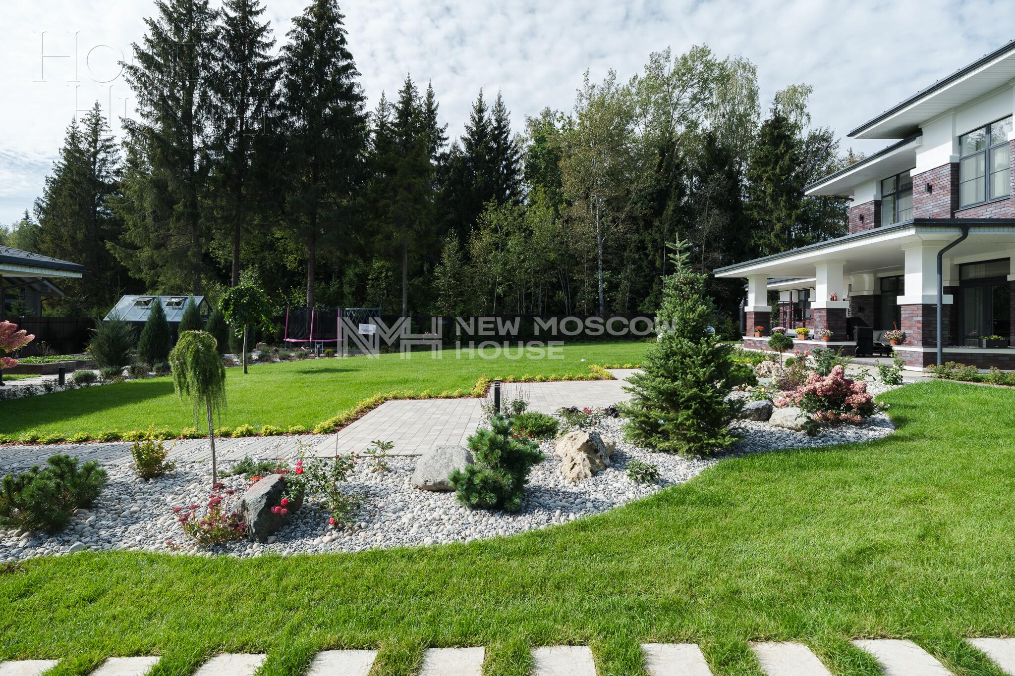 2-этажный коттедж 404 м² с отделкой