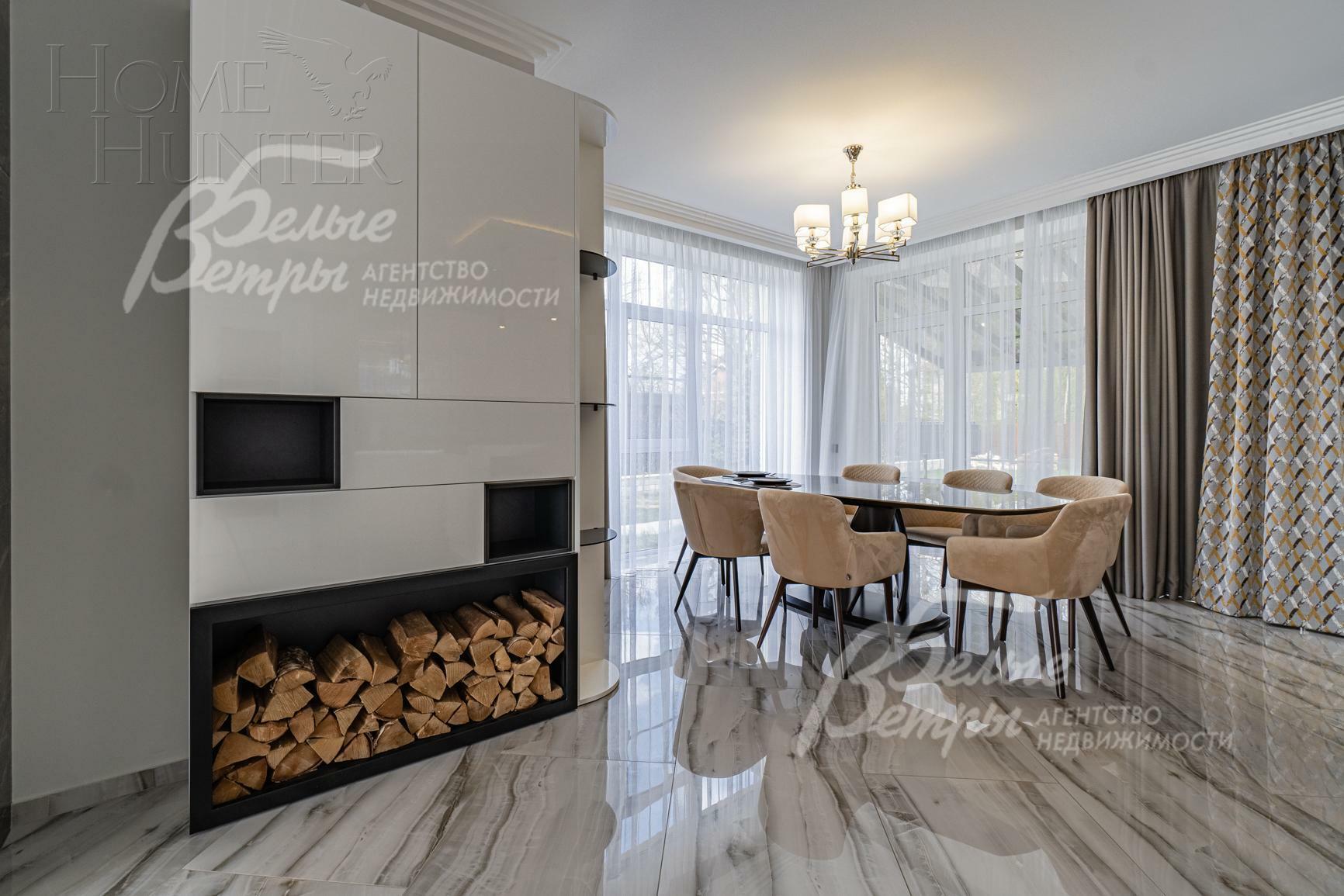 3-этажный коттедж 535 м² с отделкой