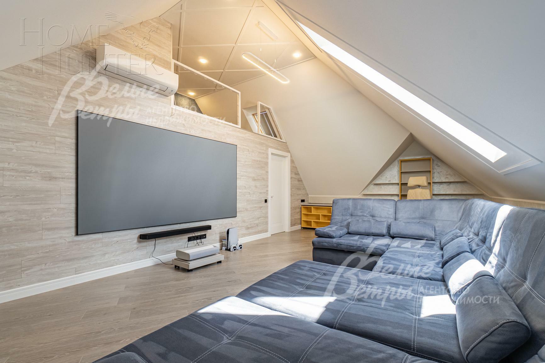 3-этажный коттедж 535 м² с отделкой