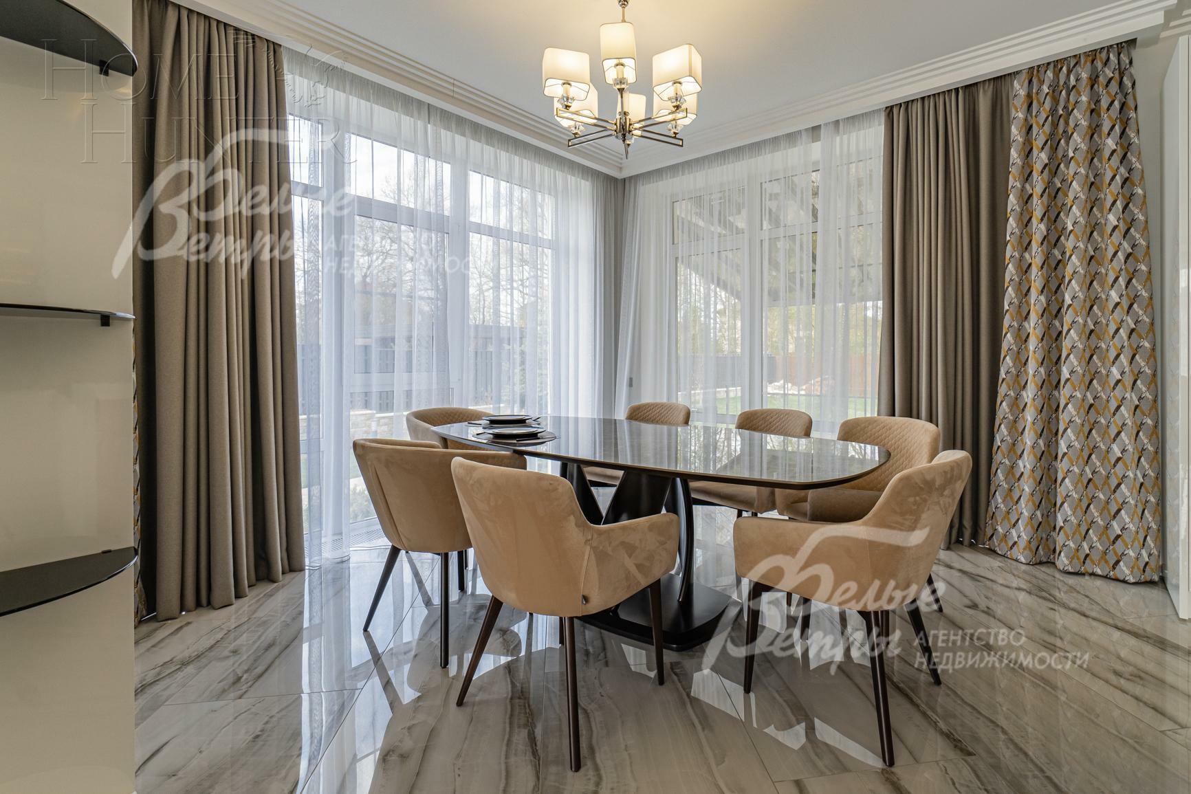 3-этажный коттедж 535 м² с отделкой