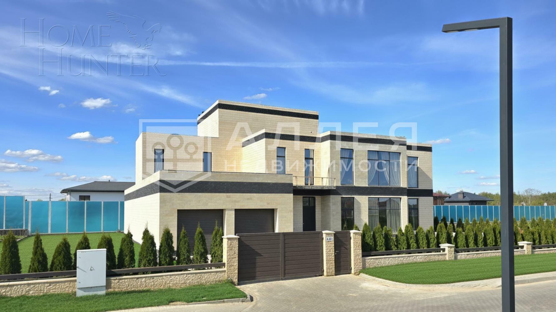 2-этажный коттедж 830 м² с отделкой