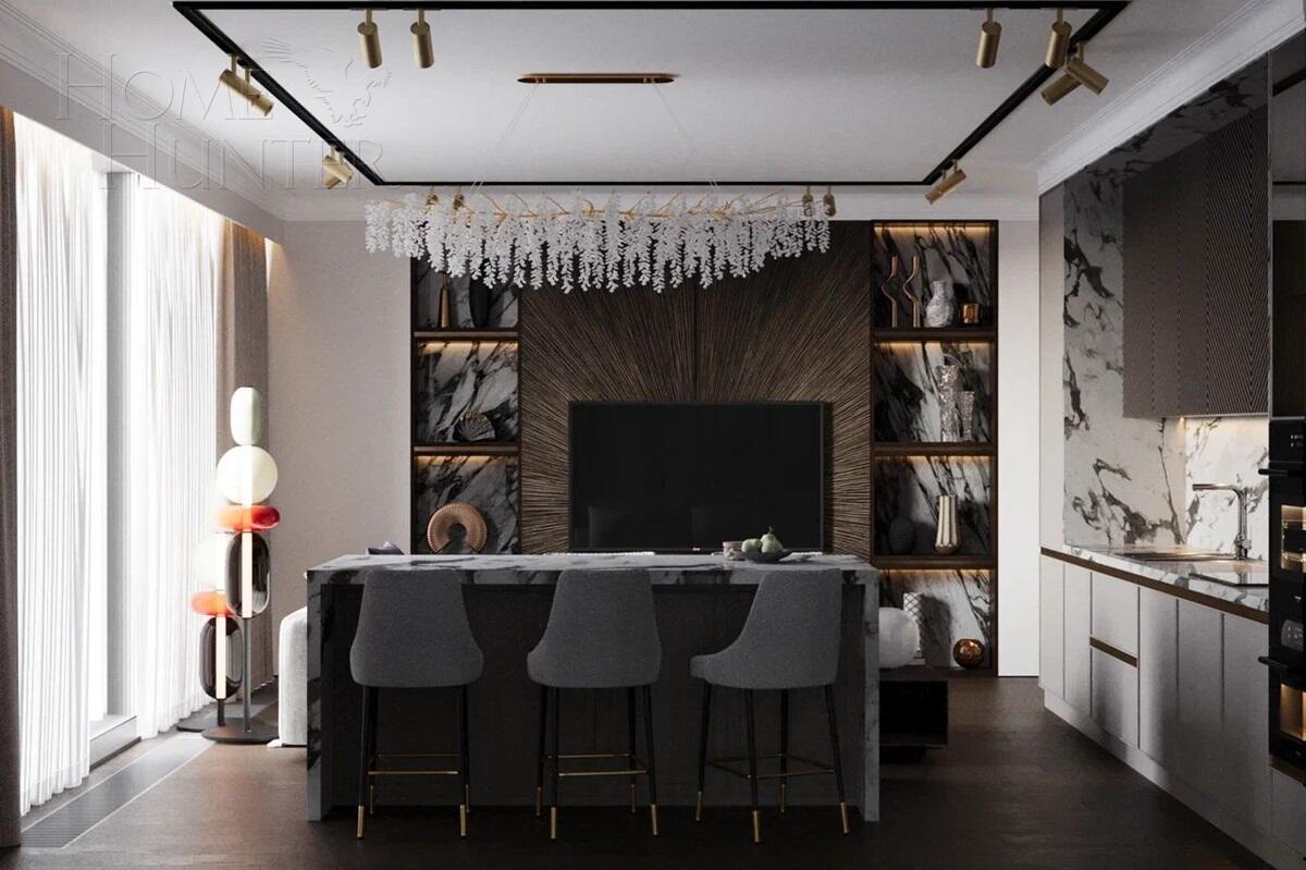 3-КОМН. КВАРТИРА С ОТДЕЛКОЙ 120 М² НА 11 ЭТАЖЕ