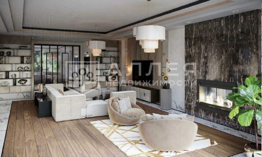 3-этажный коттедж 1 450 м² с отделкой