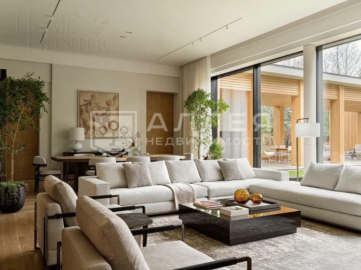 3-этажный коттедж 1 450 м² с отделкой