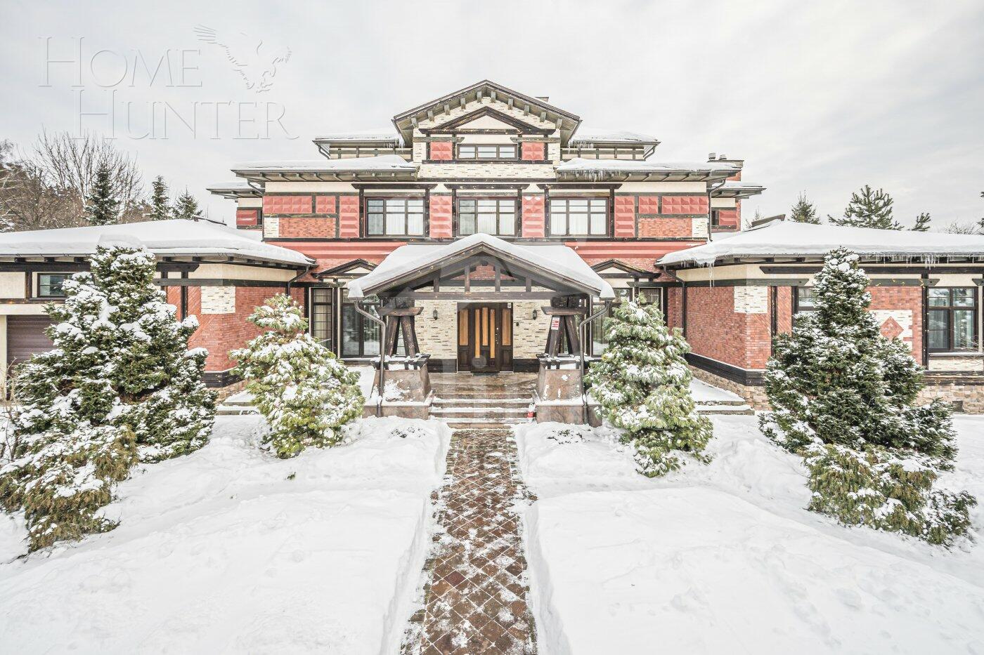 2-этажный коттедж 528 м² с отделкой