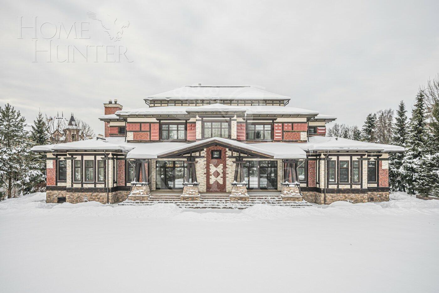 2-этажный коттедж 528 м² с отделкой