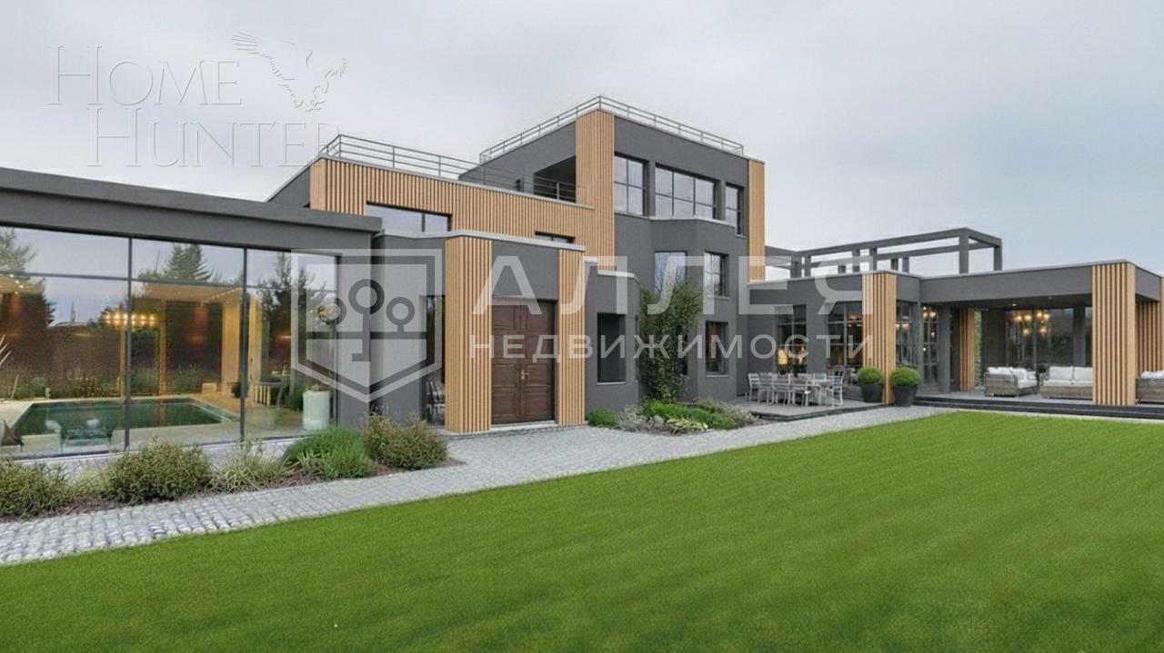 3-этажный коттедж 1 450 м² с отделкой