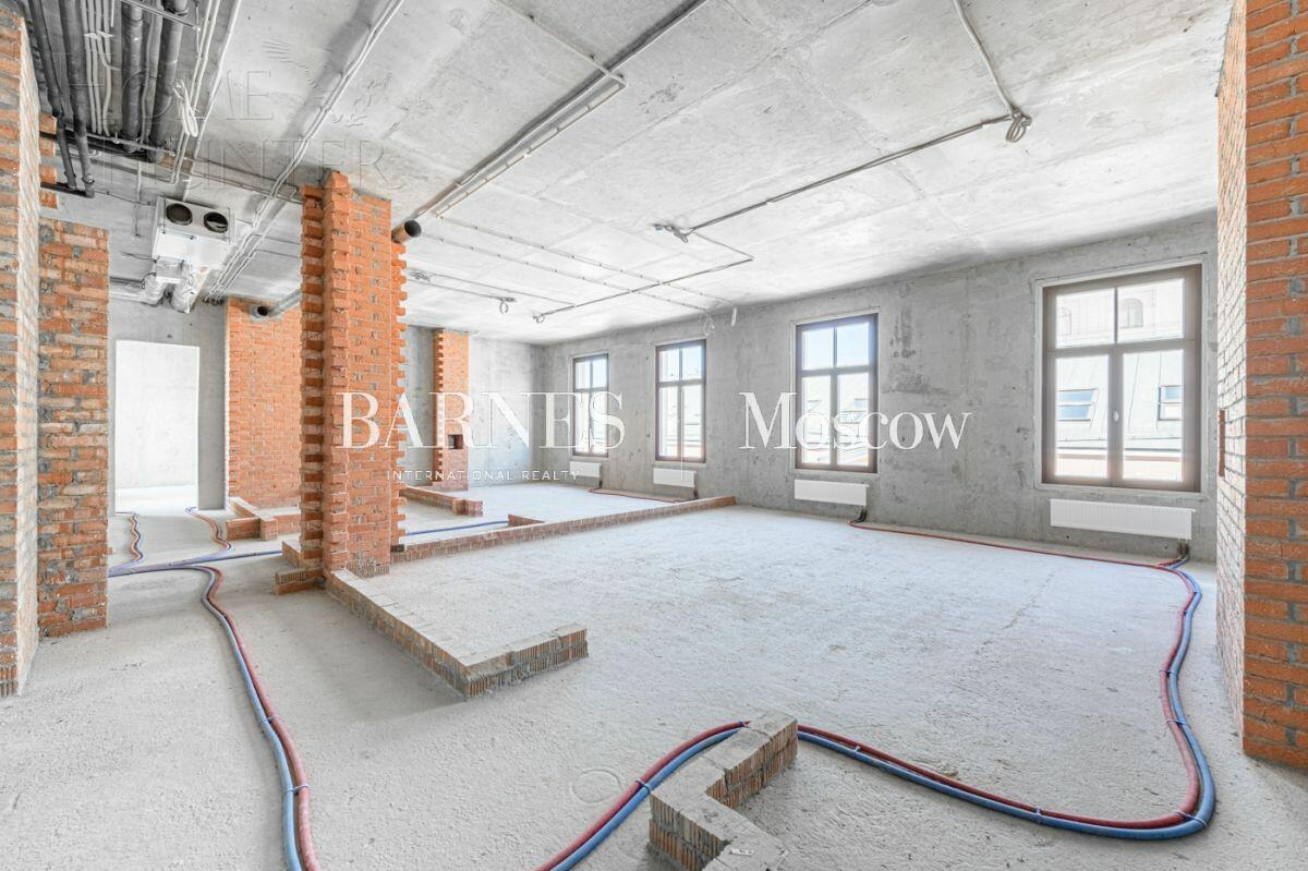 4-КОМН. КВАРТИРА БЕЗ ОТДЕЛКИ 132 М² НА 4 ЭТАЖЕ