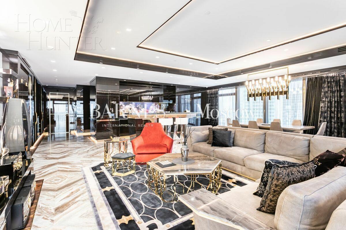 3-КОМН. АПАРТАМЕНТЫ С ОТДЕЛКОЙ 227.9 М² НА 47 ЭТАЖЕ