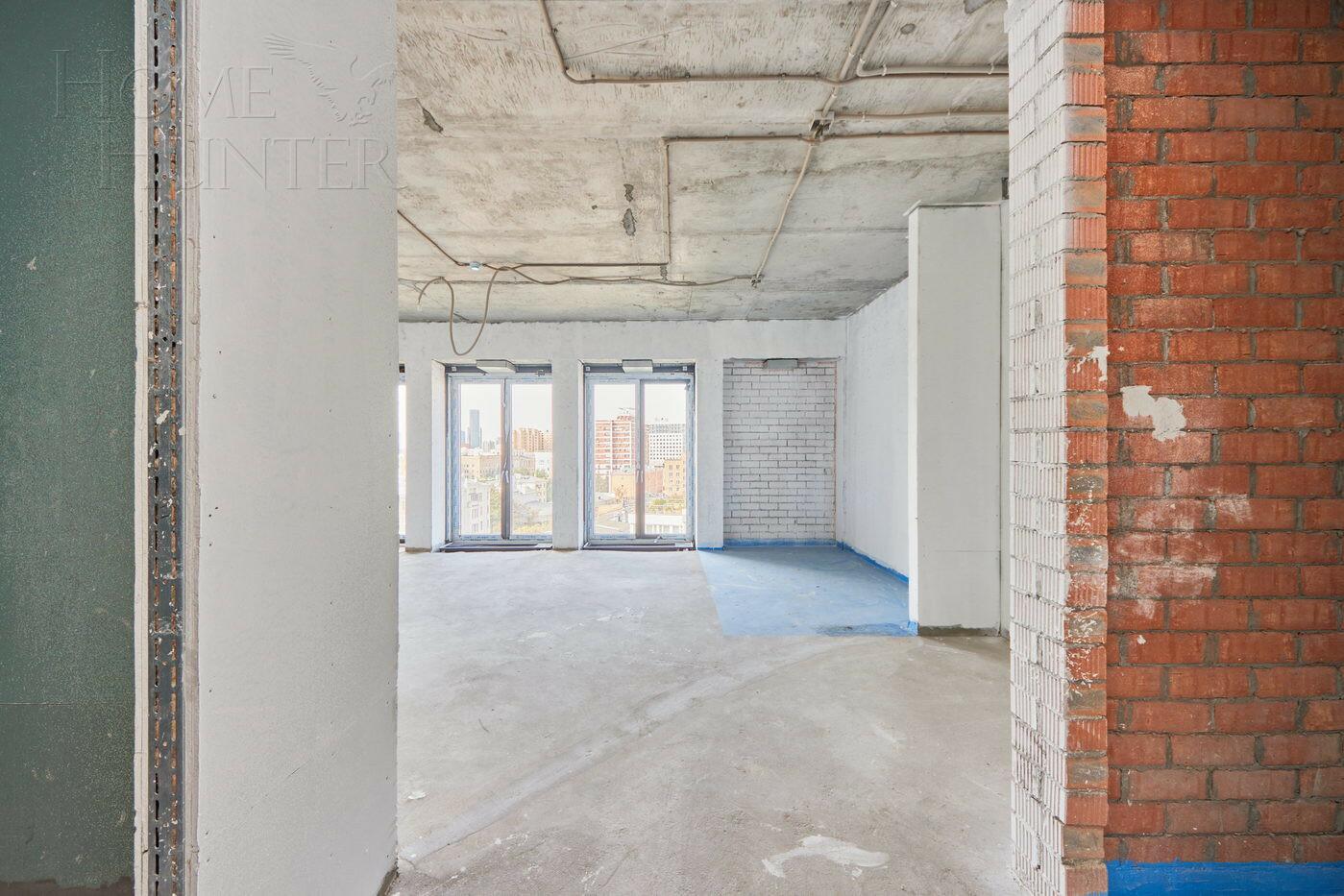 4-КОМН. АПАРТАМЕНТЫ БЕЗ ОТДЕЛКИ 141.7 М² НА 11 ЭТАЖЕ