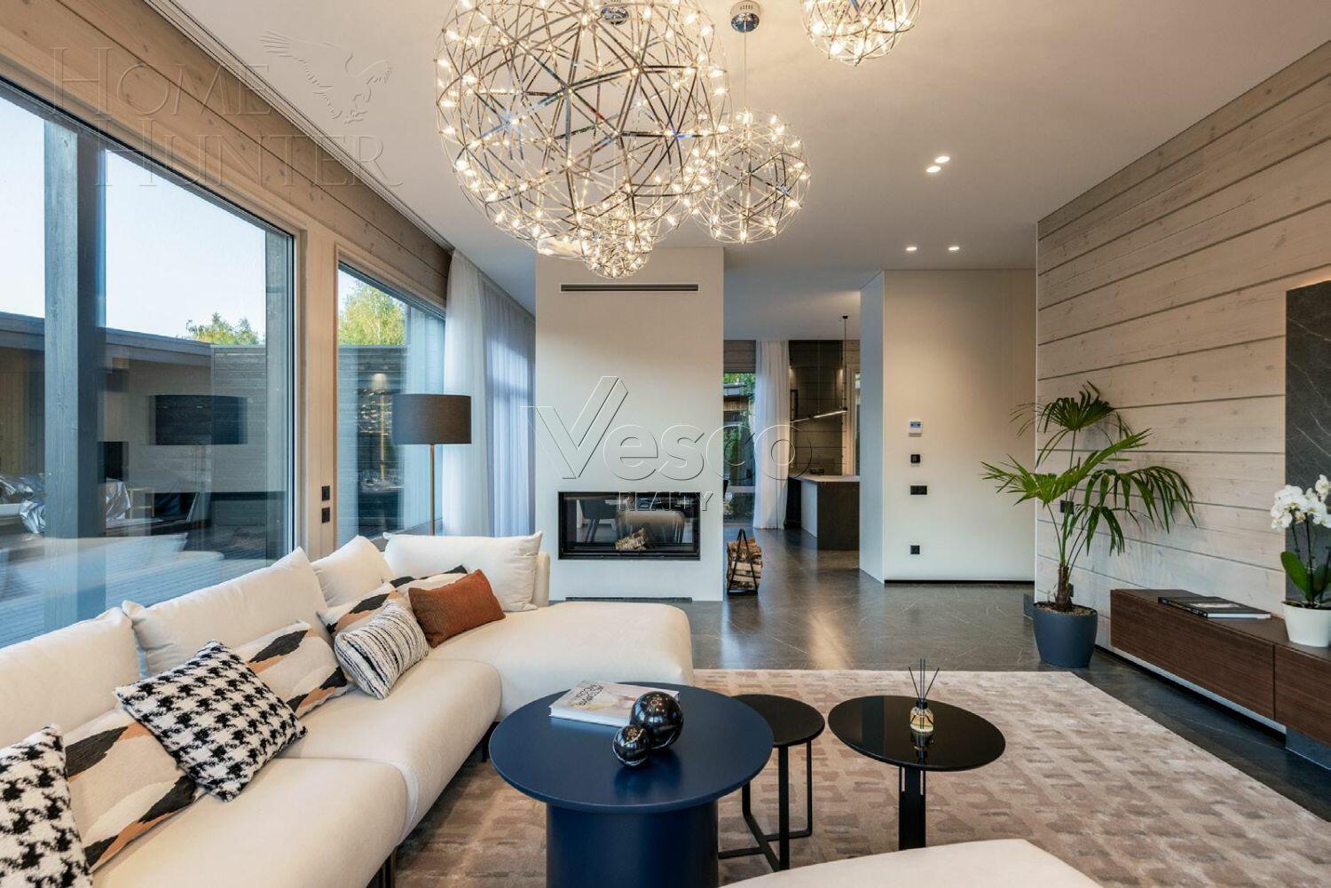 2-этажный коттедж 554 м² с отделкой