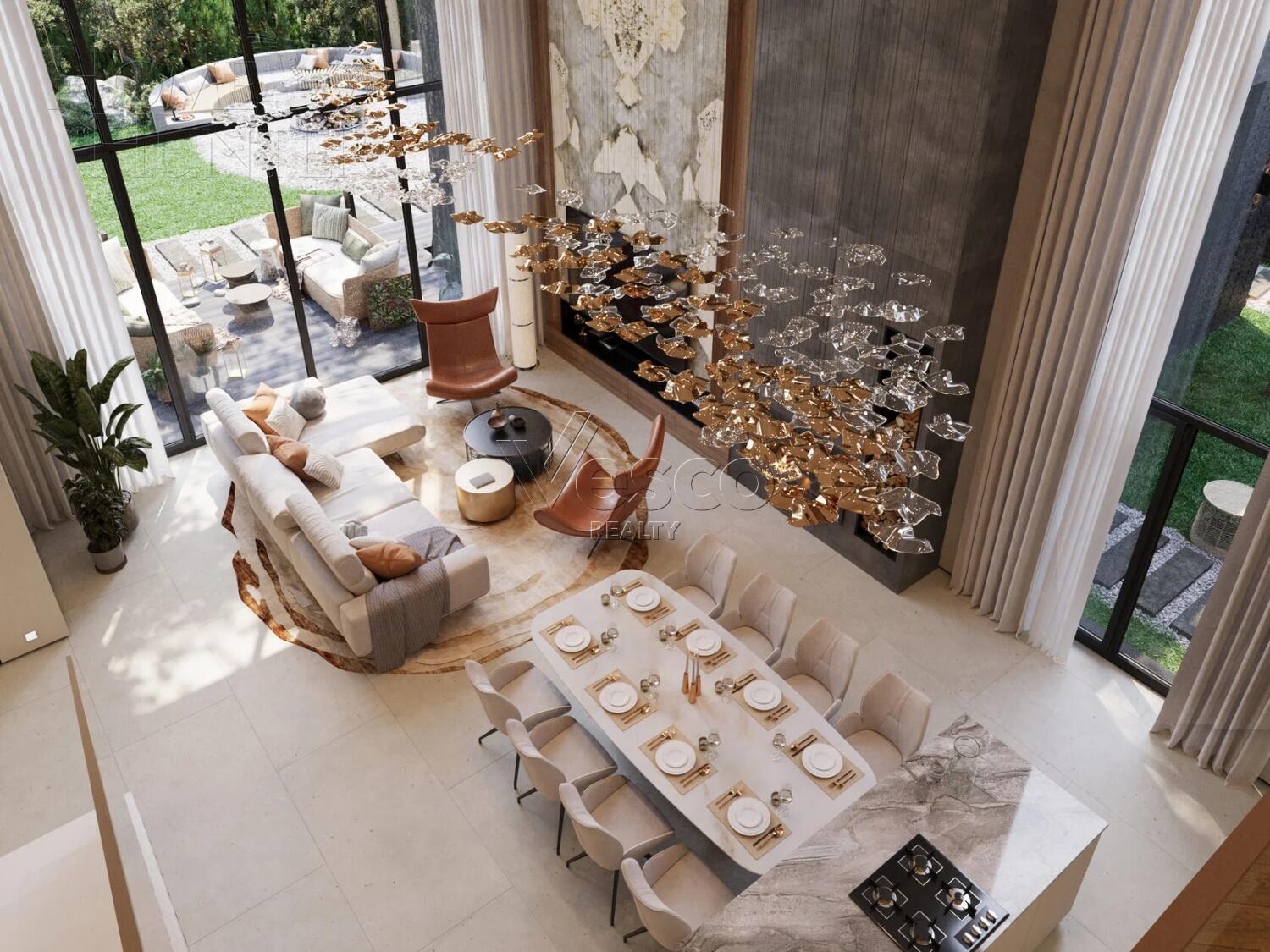 2-этажный коттедж 462 м² с отделкой