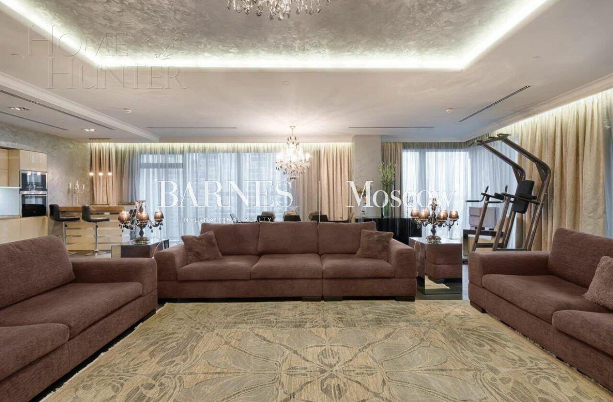 3-КОМН. АПАРТАМЕНТЫ С ОТДЕЛКОЙ 222 М² НА 45 ЭТАЖЕ