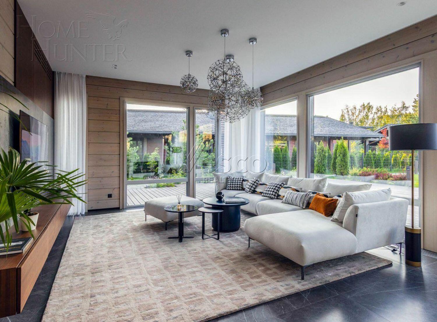 2-этажный коттедж 554 м² с отделкой