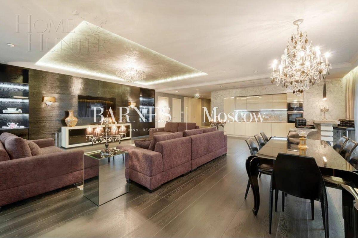 3-КОМН. АПАРТАМЕНТЫ С ОТДЕЛКОЙ 222 М² НА 45 ЭТАЖЕ