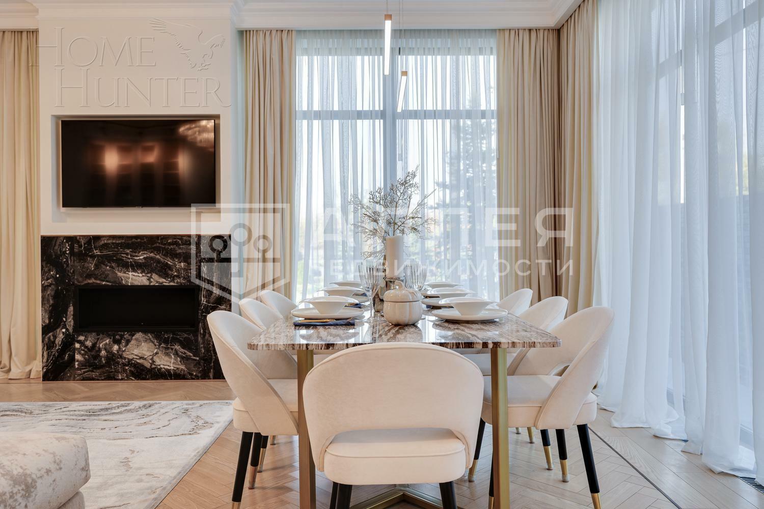 2-этажный коттедж 300 м² с отделкой