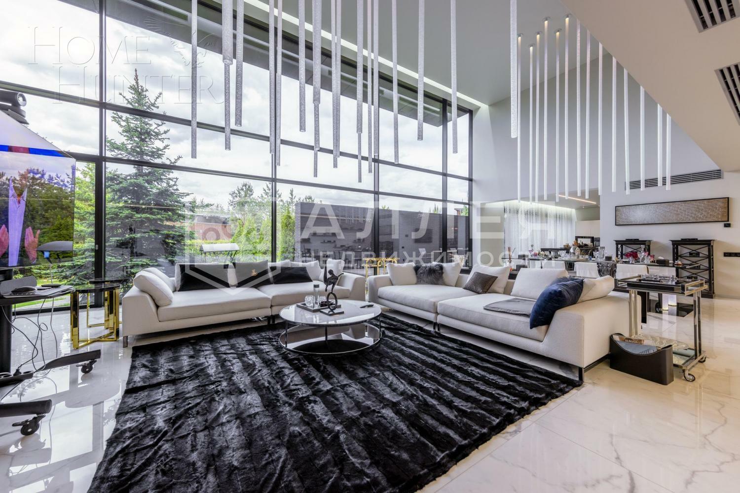 3-этажный коттедж 2 300 м² с отделкой