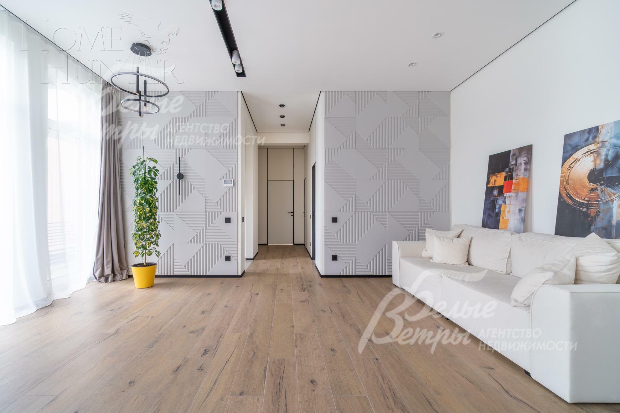 1-этажный коттедж 121 м² с отделкой