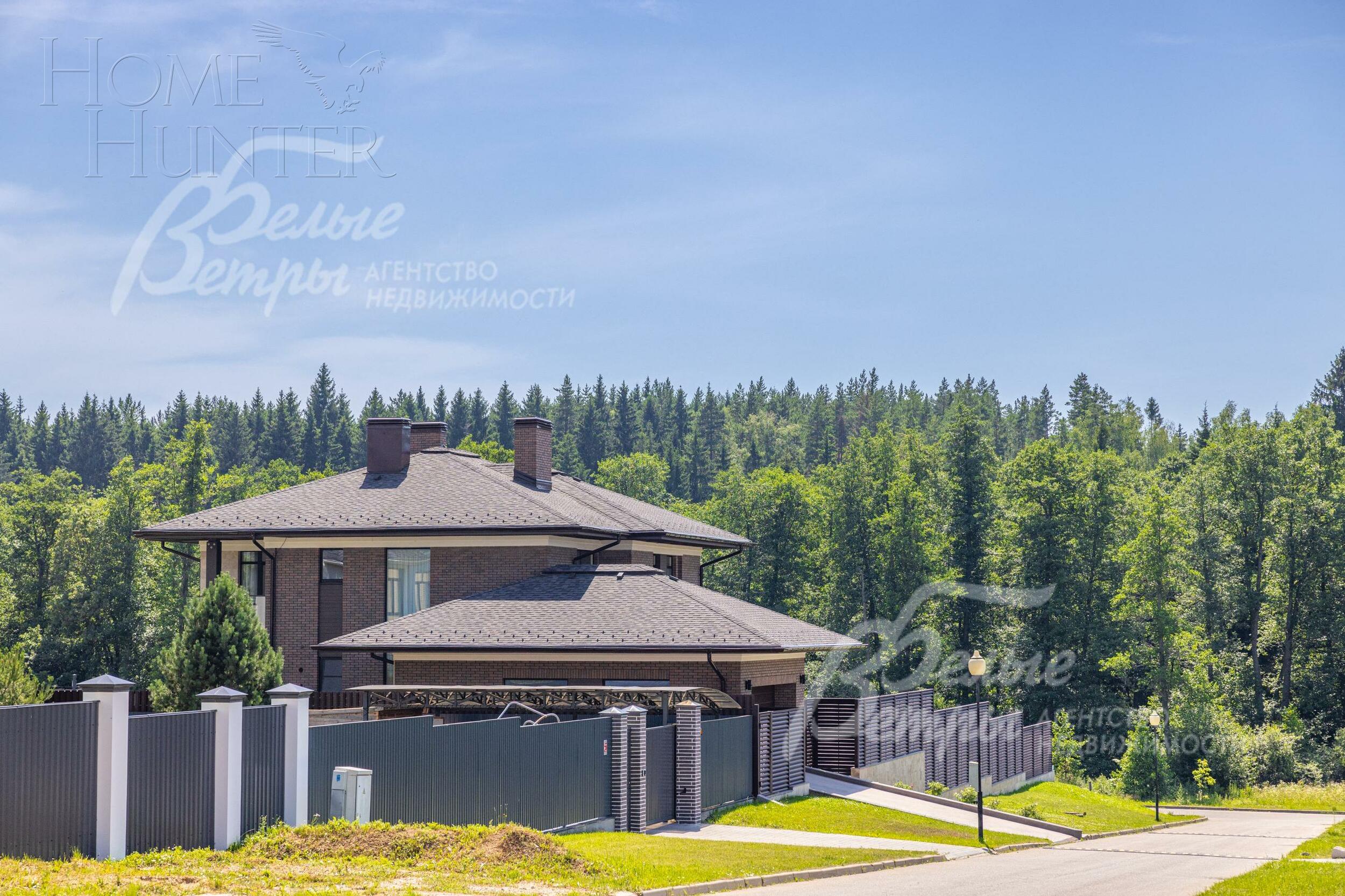 2-этажный коттедж 200 м² без отделки