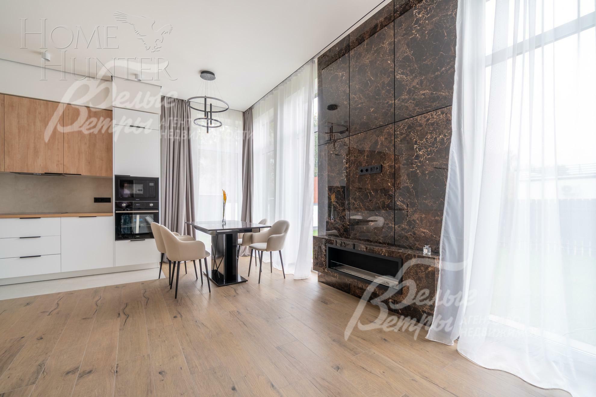 1-этажный коттедж 121 м² с отделкой