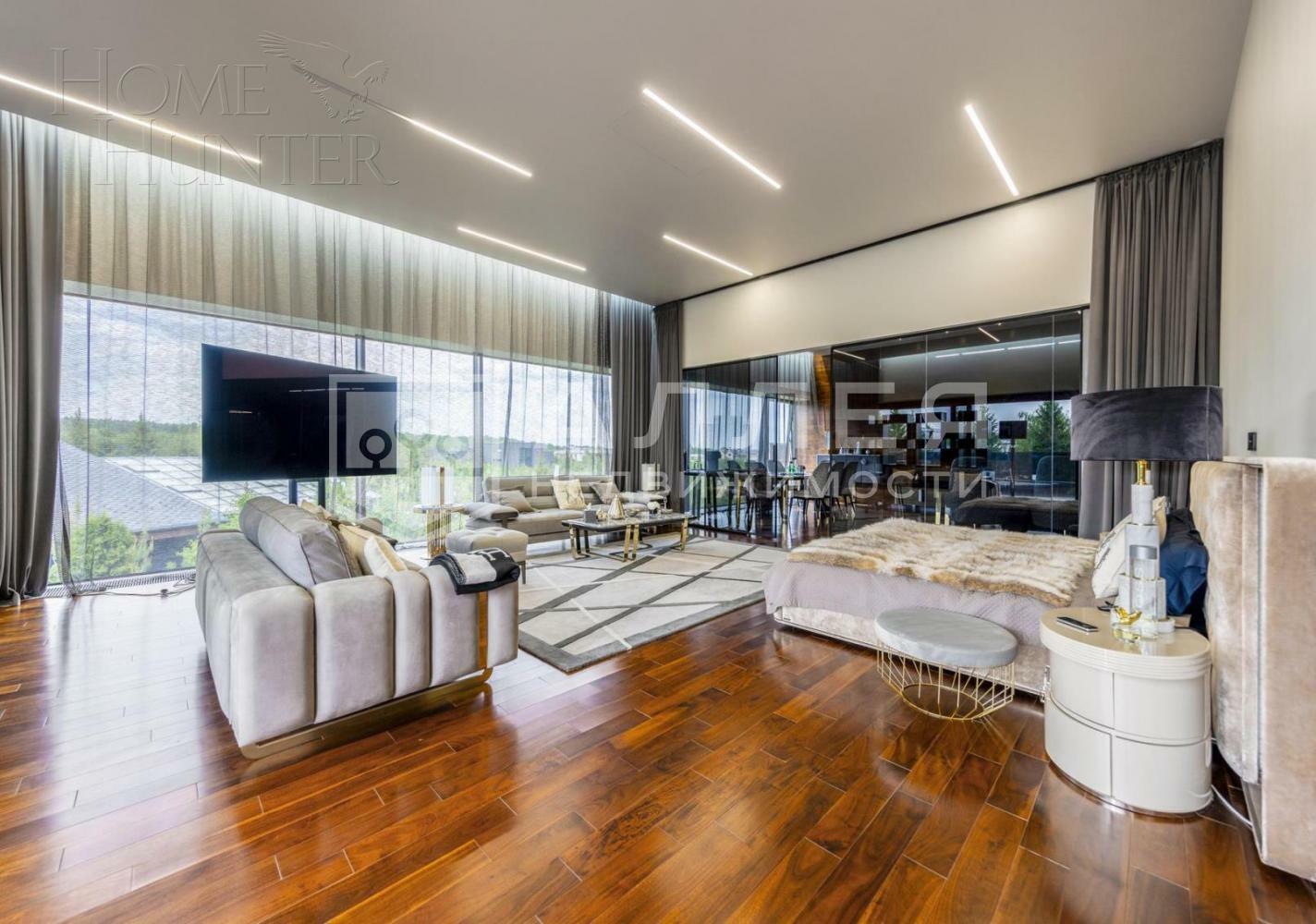 3-этажный коттедж 2 300 м² с отделкой