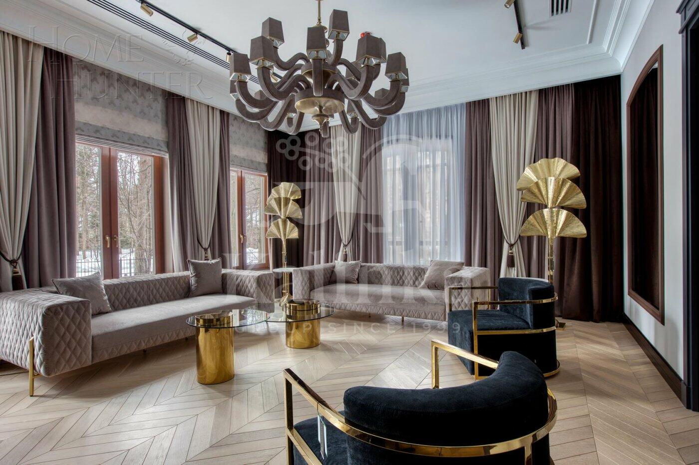 2-этажный коттедж 691 м² с отделкой