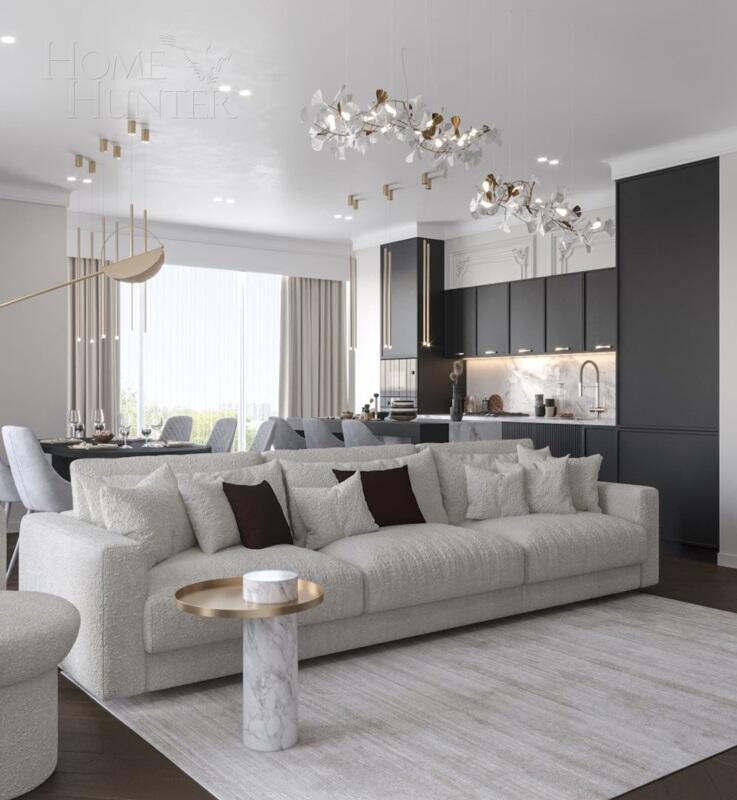 4-КОМН. КВАРТИРА С ОТДЕЛКОЙ 143.1 М² НА 12 ЭТАЖЕ